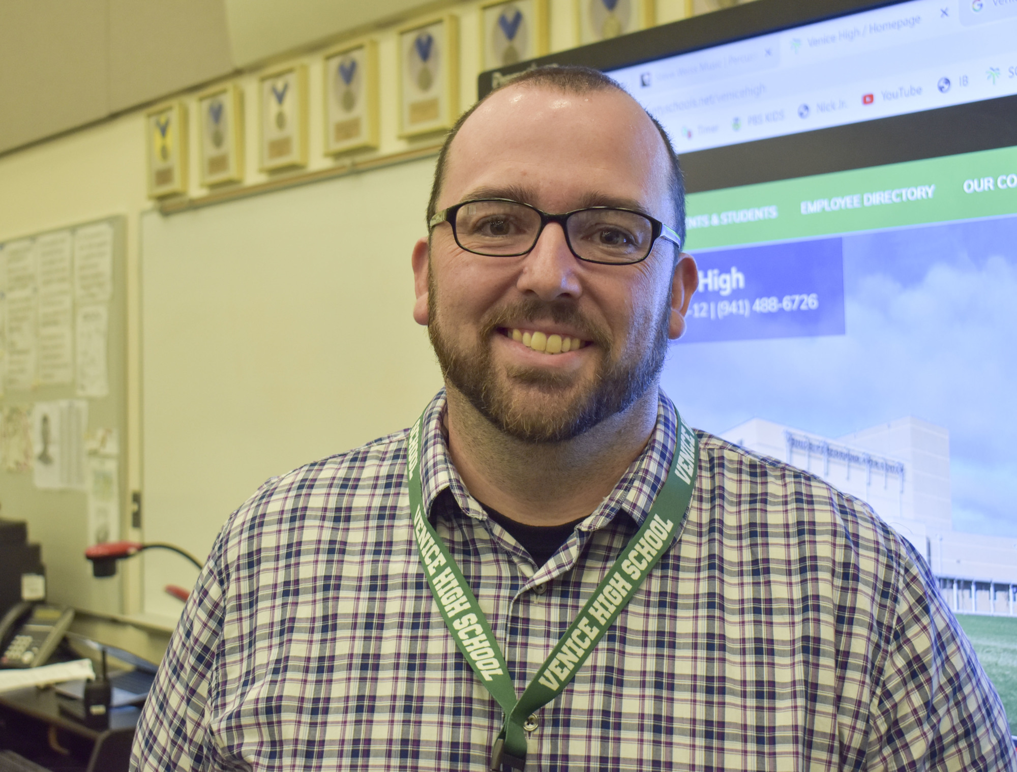 Josh Grant is Sarasota County High School Teacher of the Year.