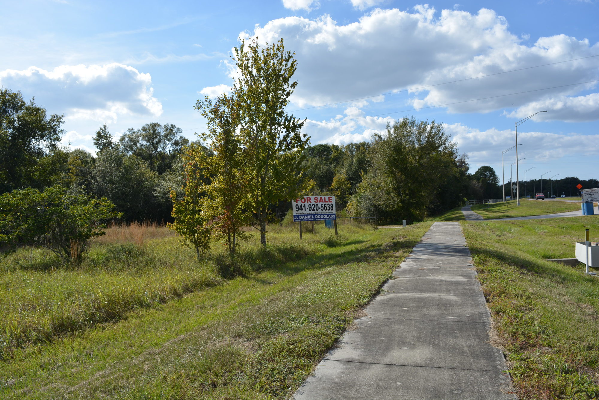A roughly 5-acre parcel just east of Lorraine Road on the south side of State Road 64 is for sale for $1.5 million.