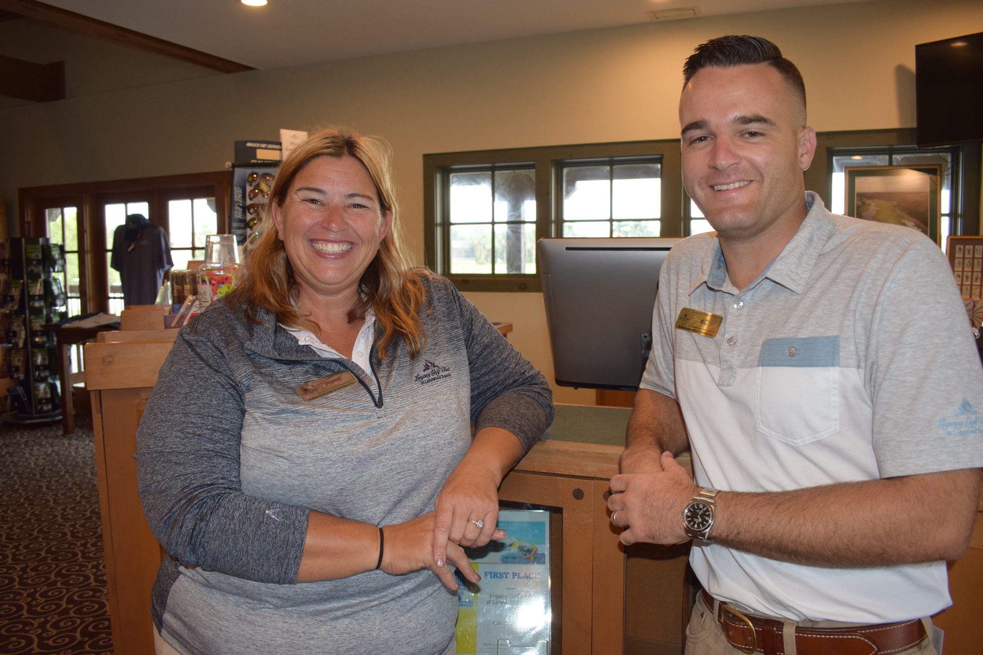 Head pro Wendi Patterson and assistant pro K.C. Bartlett will spearhead the effort to give better customer service.
