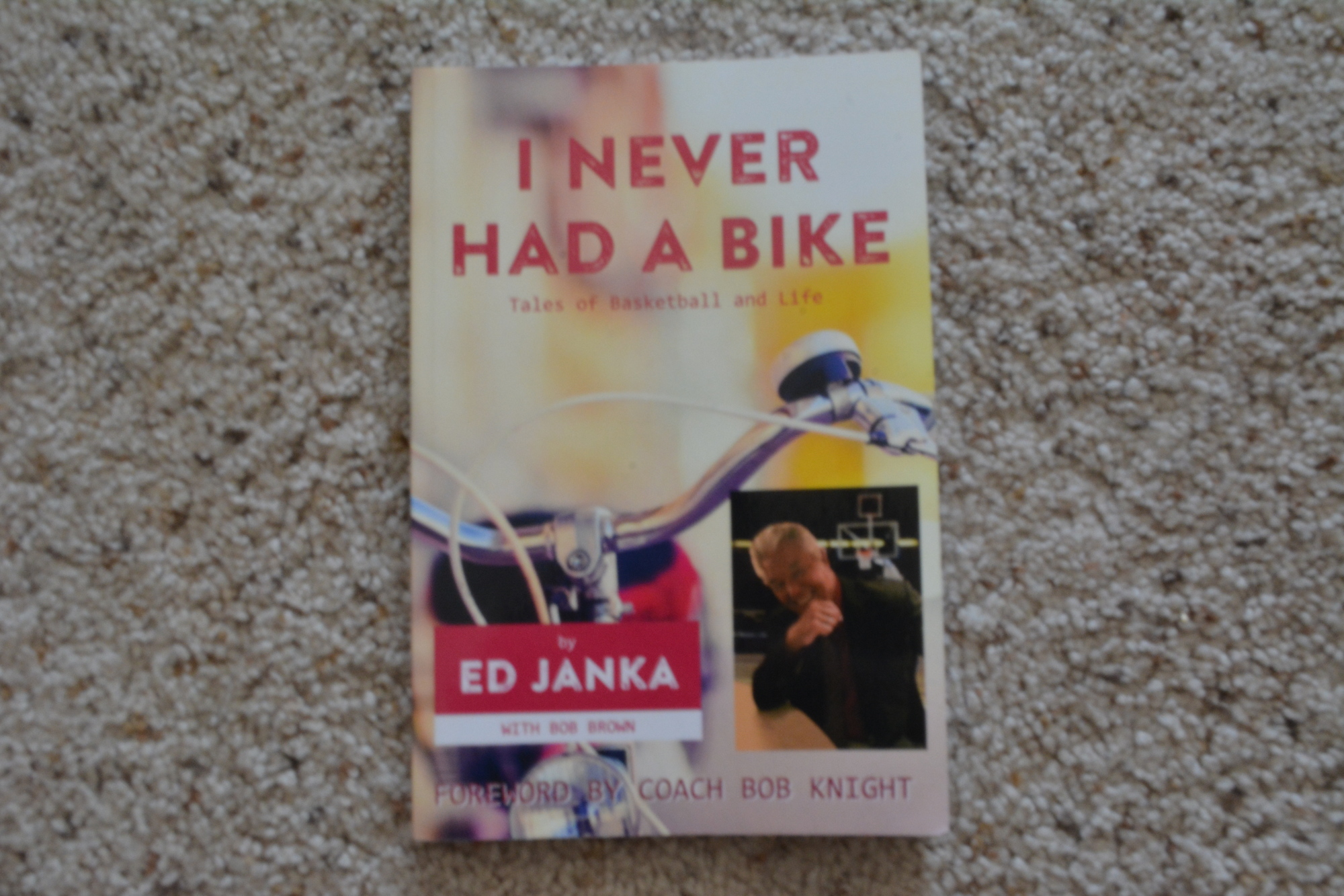 A copy of Ed Janka's book, 