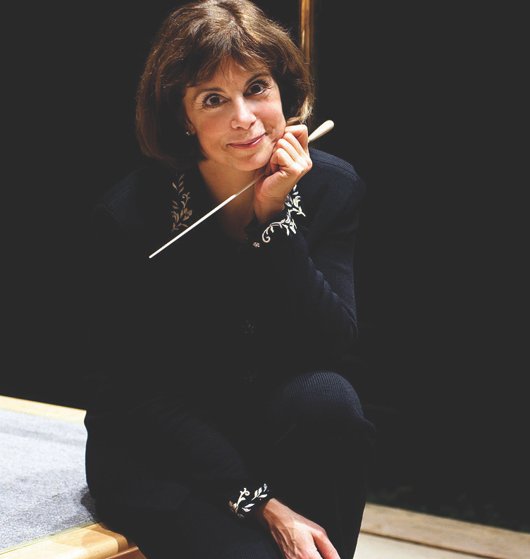 Guest conductor JoAnne Falletta  led the Sarasota Orchestra  through a vigorous 