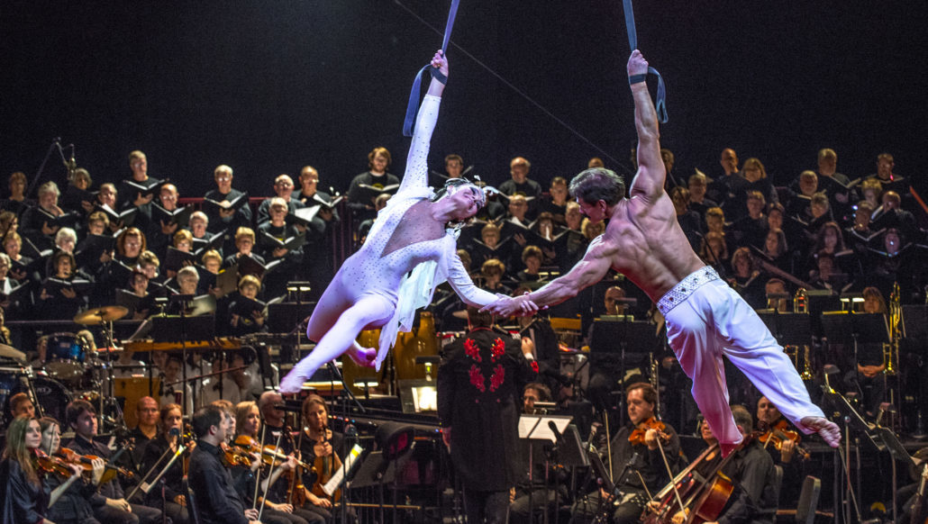 (Photo: Cliff Roles)  The 10th edition of Cirque des Voix is titled 