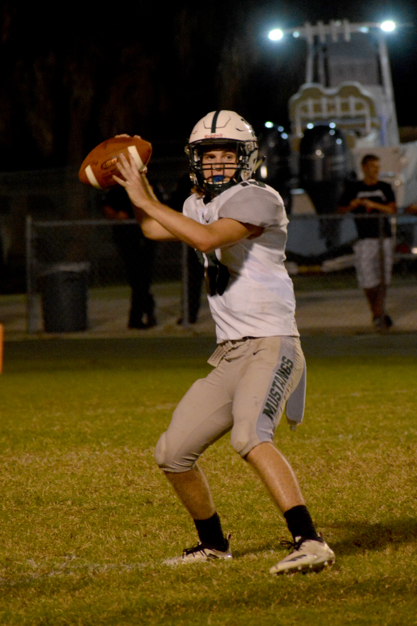 Lakewood Ranch junior quarterback Jimmy Kelly will be a big part of the Mustangs' success in 2020.