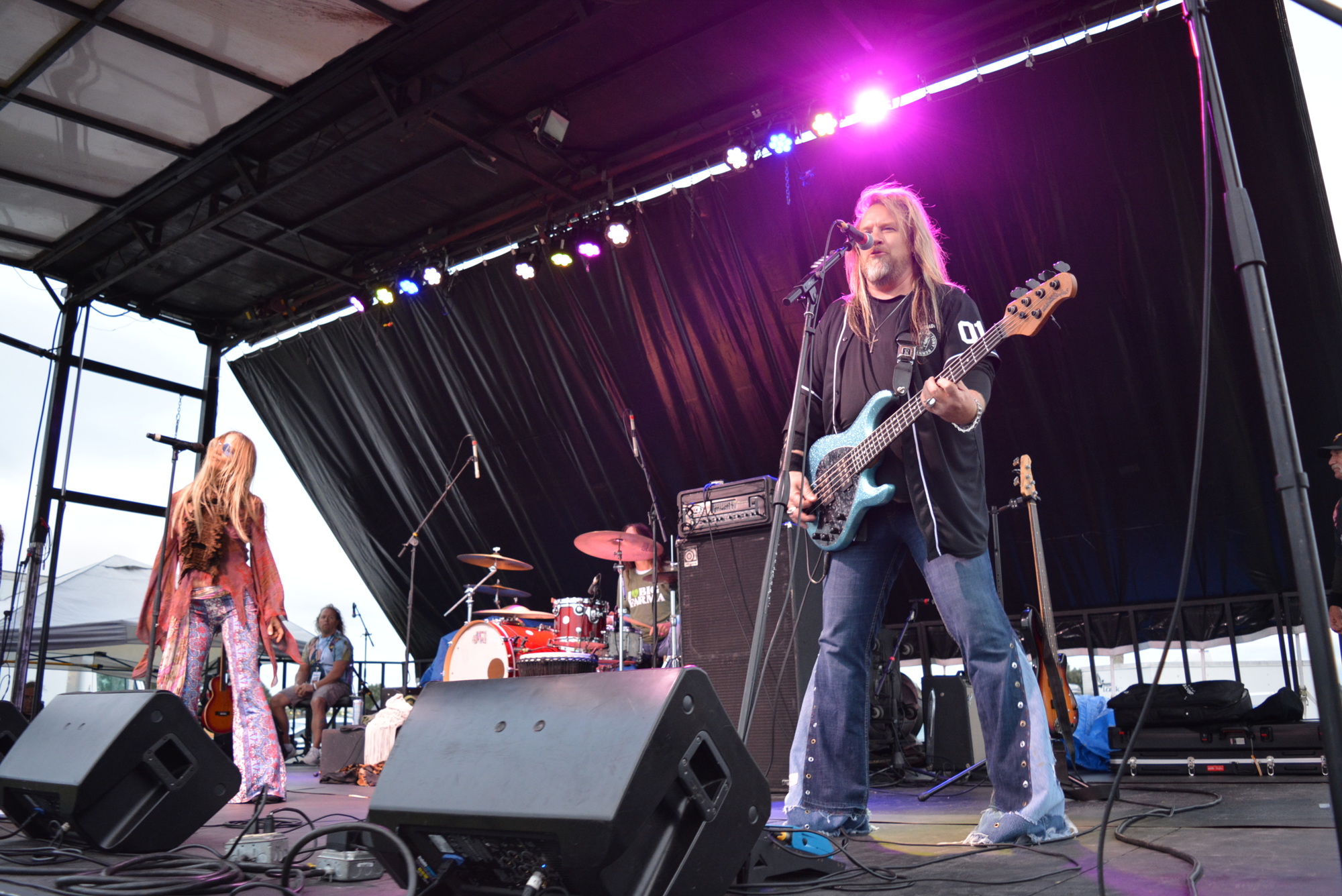 Bands such as Twinkle and Rock Soul Radio  performed Nov 23 during the Giving Hunger the Blues Festival, held for the first time at the Sarasota Polo Club.