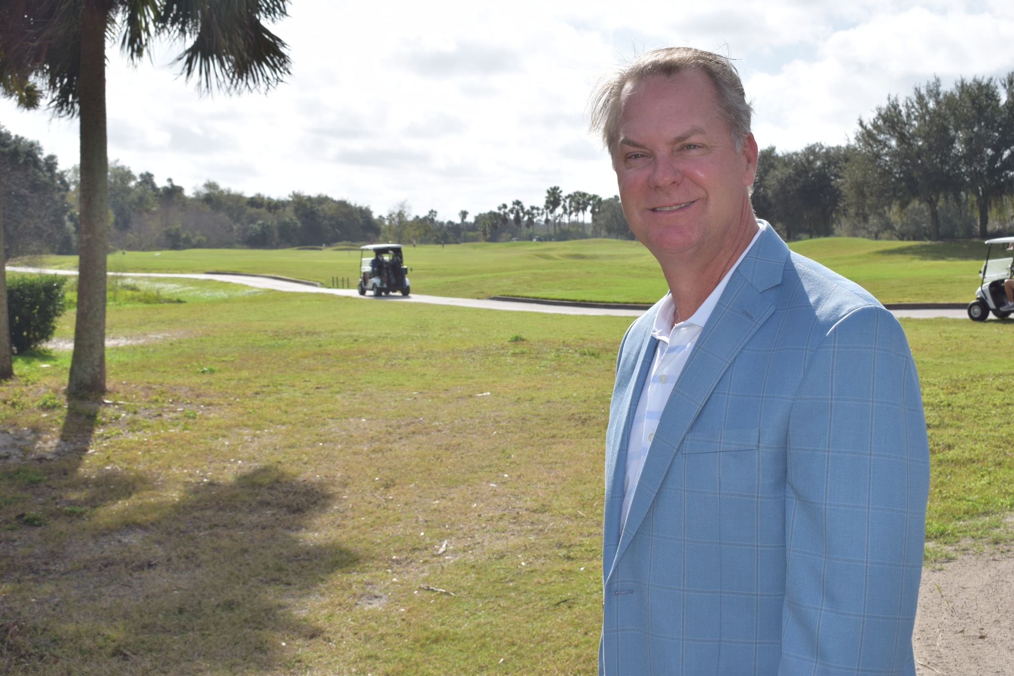 Mark Bruce, a principal owner along with Chris Bradshaw of the Heritage Harbour Golf Course & Eatery, says a plan to add resort amenities could help the course be financially successful in the longterm.