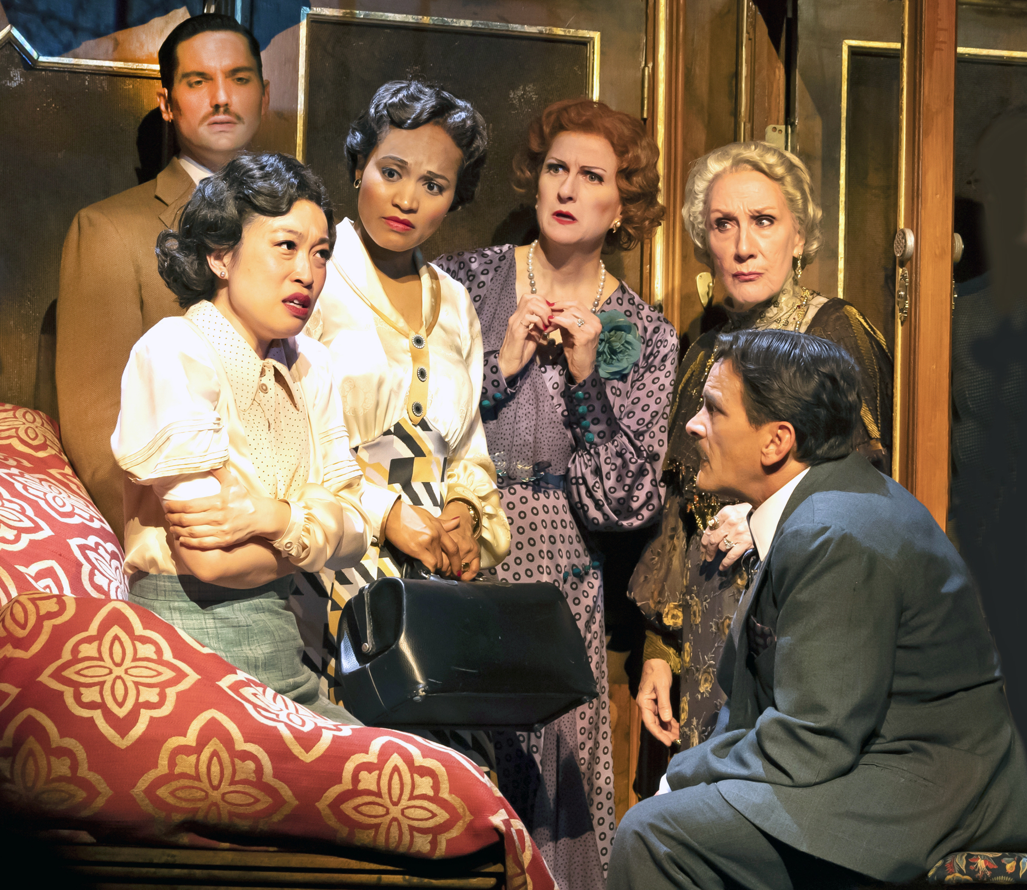 Review Asolo Rep s Murder on the Orient Express a theatrical