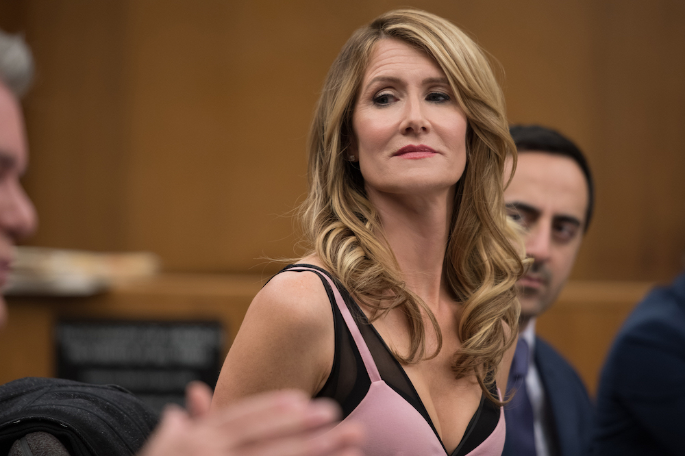 Laura Dern's role as a high-power divorce lawyer in 