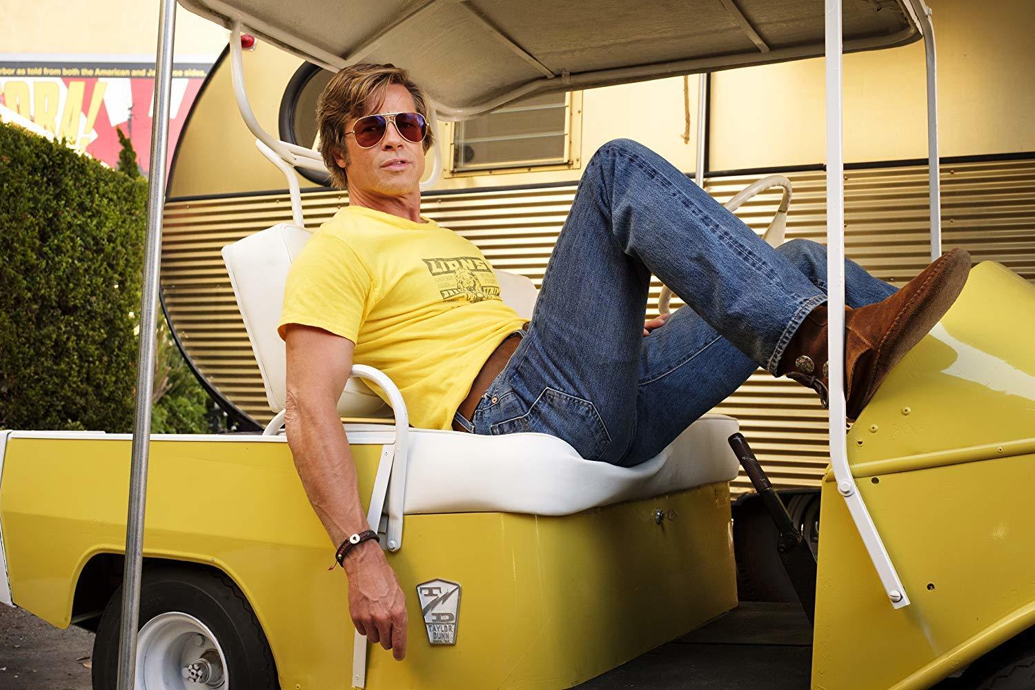Brad Pitt seems to be cruising to the Best Actor in a Supporting Role category for his work in 