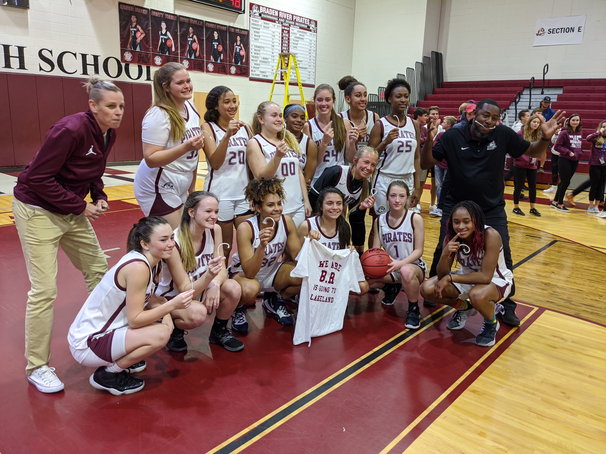 The Braden River High girls basketball team is headed to Lakeland and the state semifinals for the first time in program history.