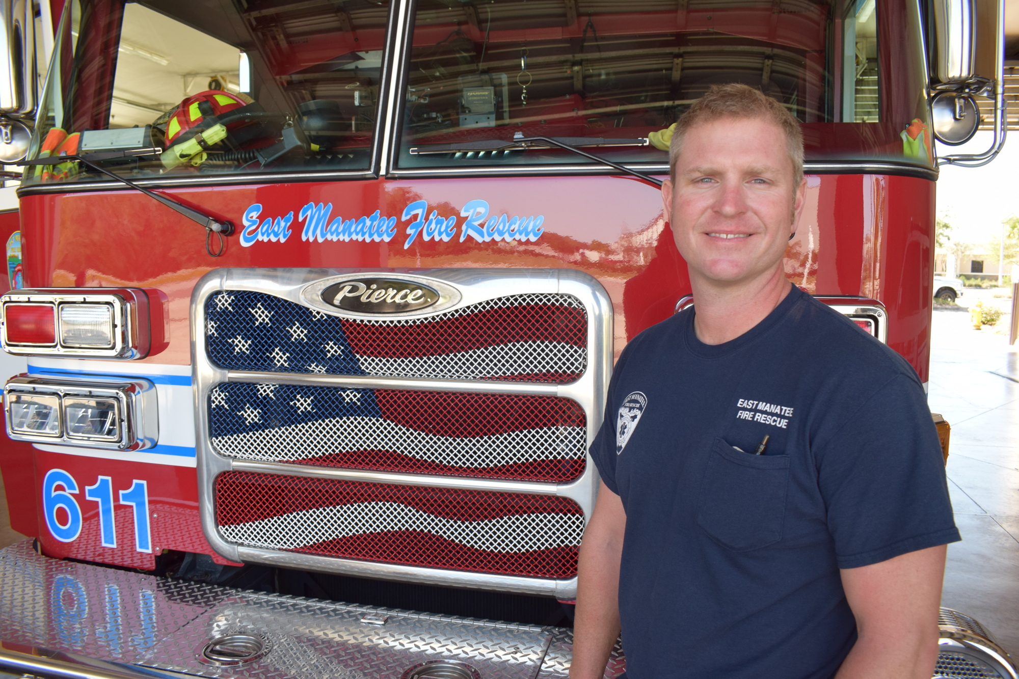 Joe Koehler was named East Manatee Fire Rescue's Firefighter of the Year.