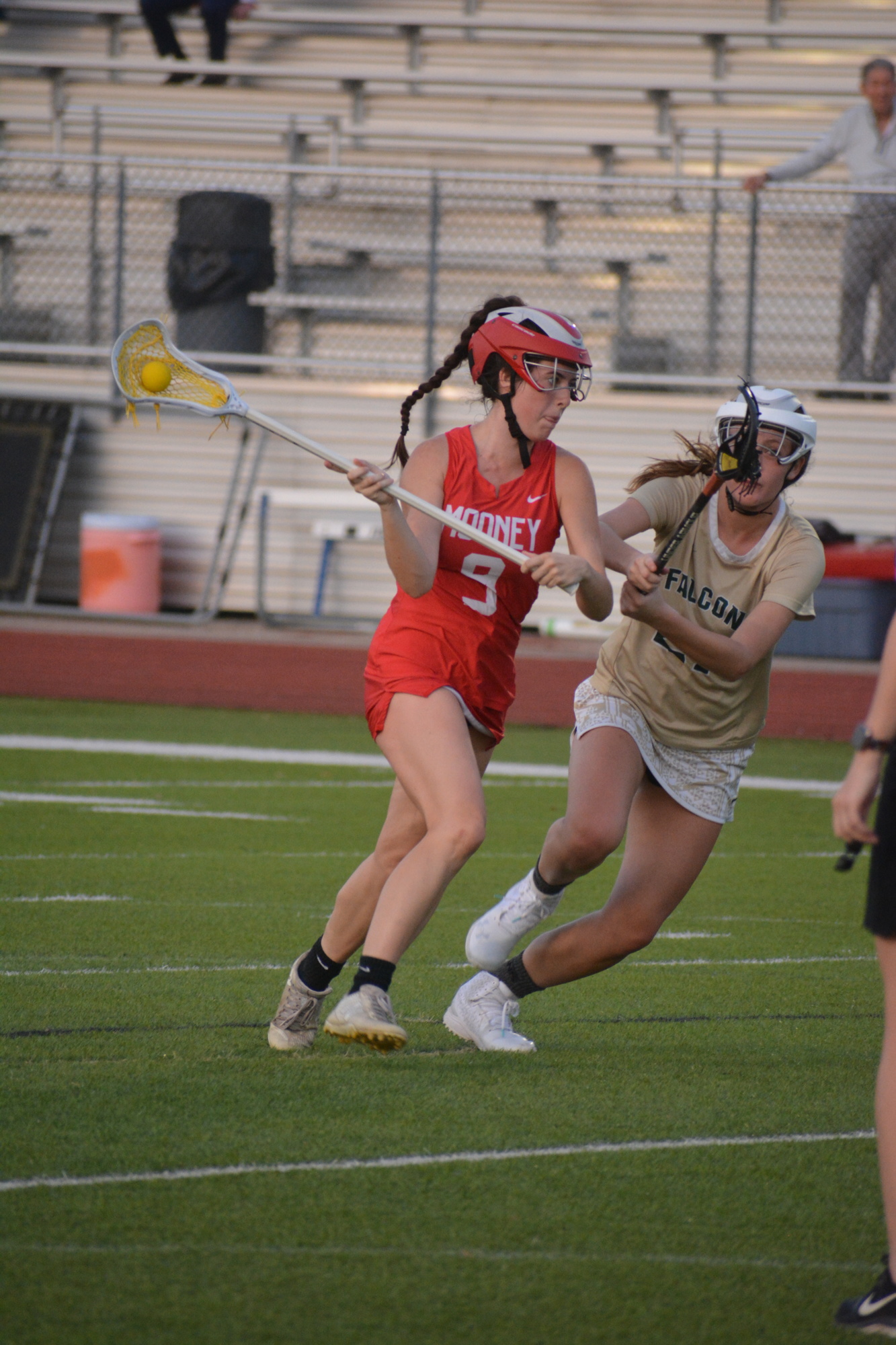 Cougars senior Molly Donaghy is the team's leading scorer. She had seven goals against Saint Stephen's on March 3.