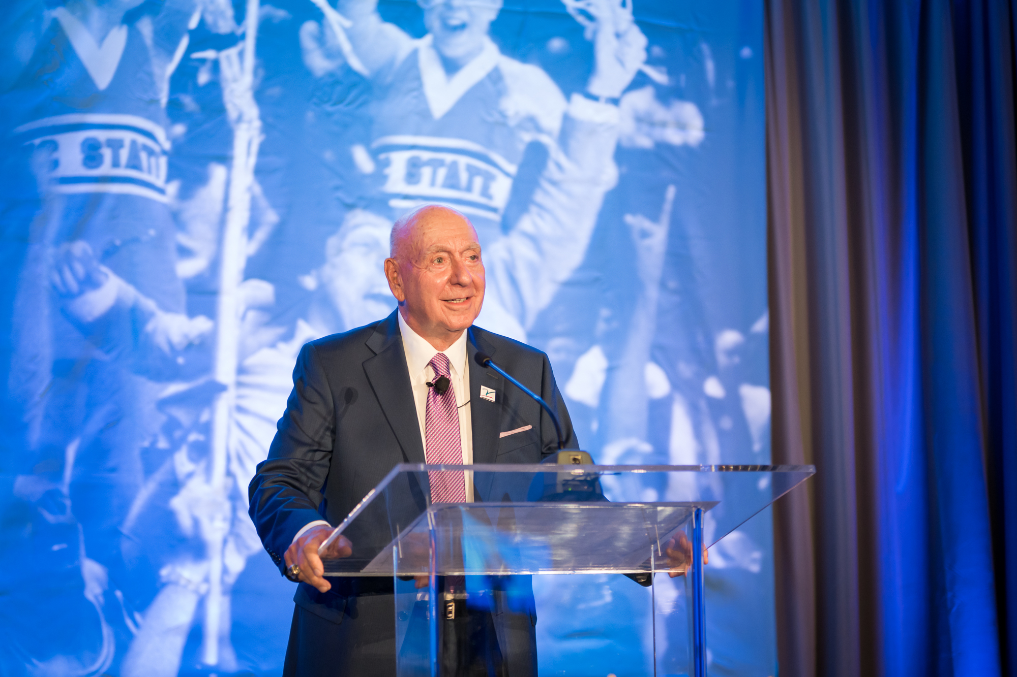 Dick Vitale has decided to postpone the 2020 Dick Vitale Gala until Spetember 4. Photo courtesy The V Foundation for Cancer Research.