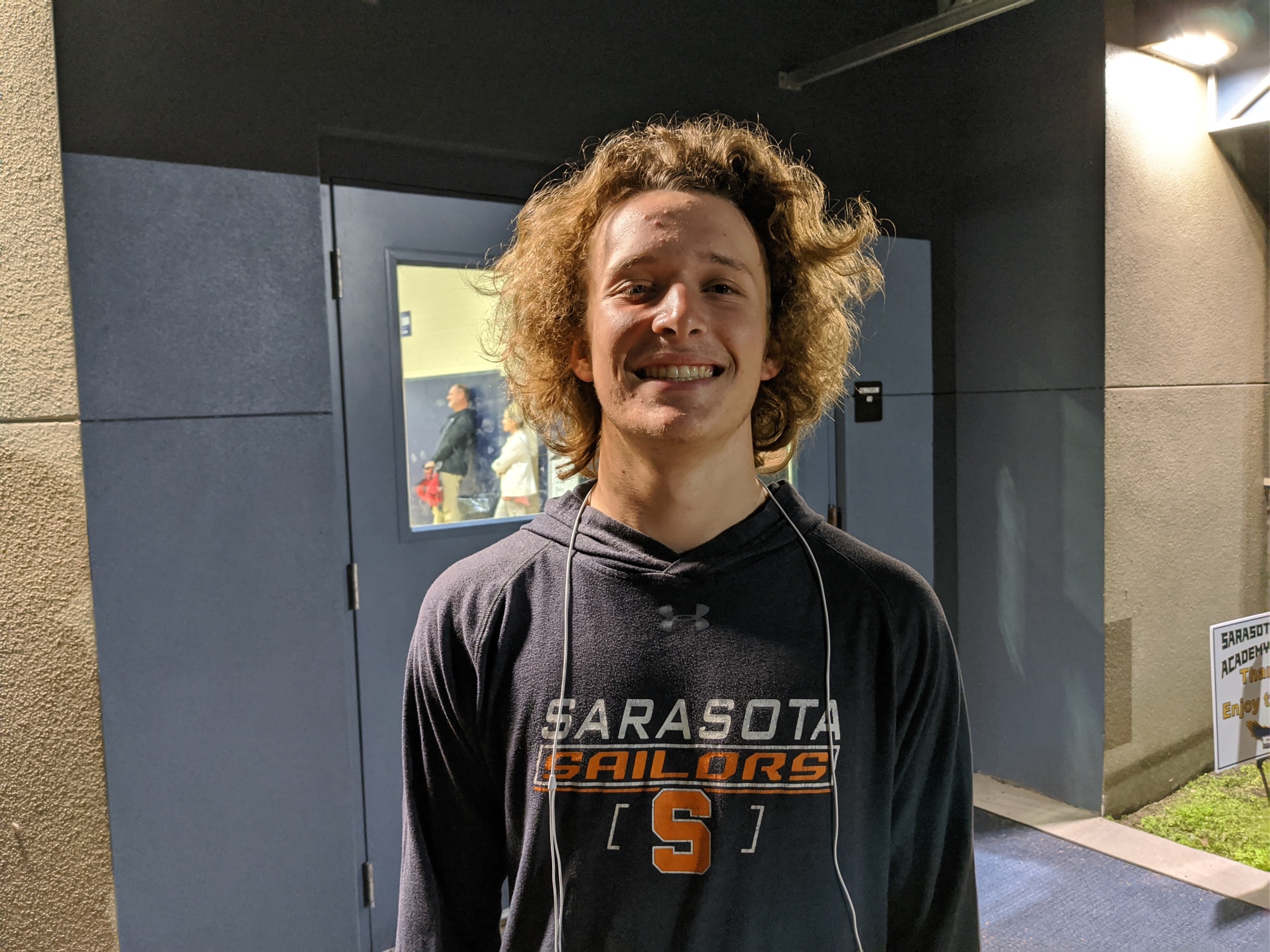 Sarasota High senior Blaise Freeman said he will be disappointed if he is not able to walk across the stage at graduation.