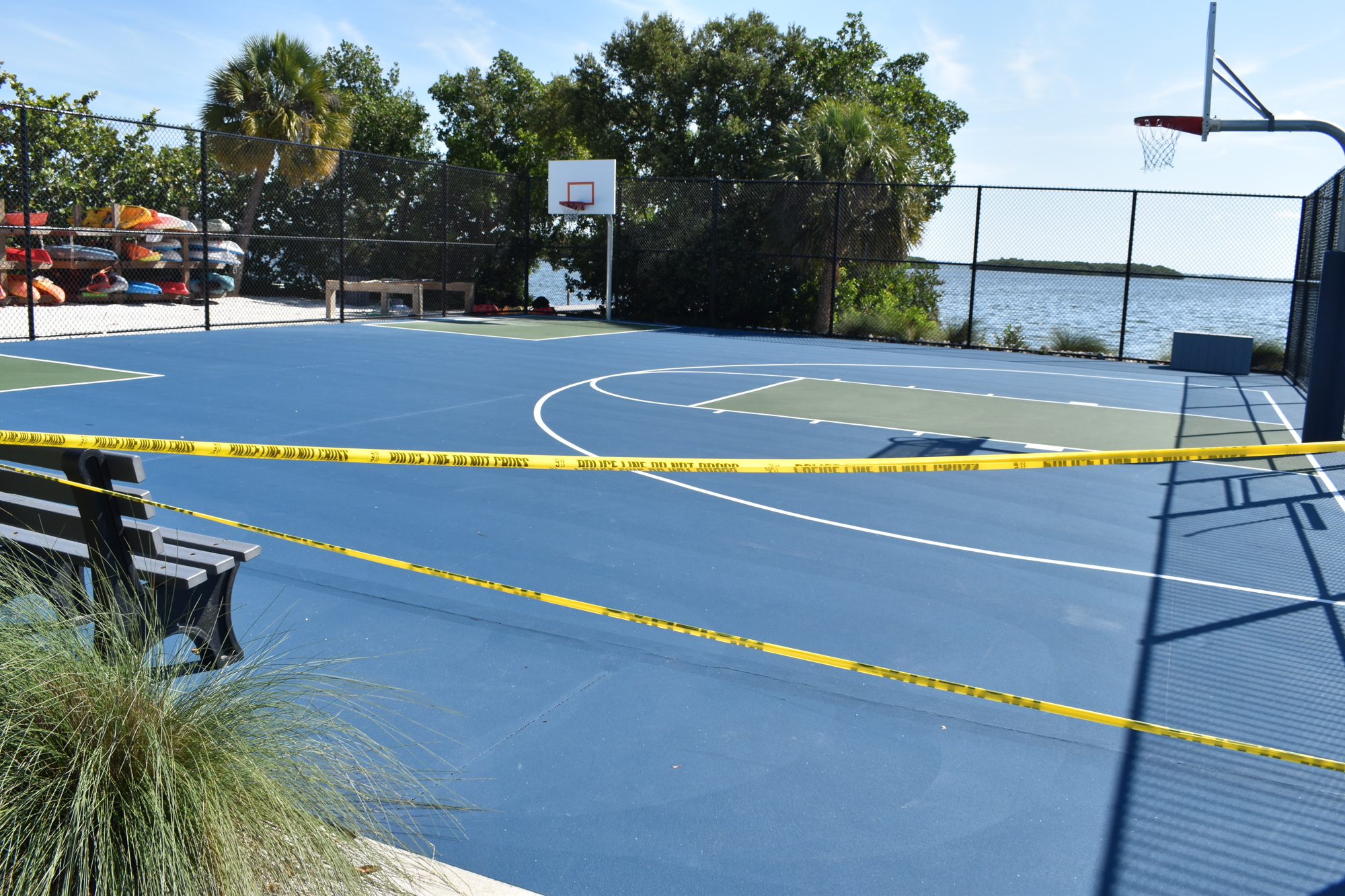The recreational facilities at Bayfront Park have been closed since March 22.