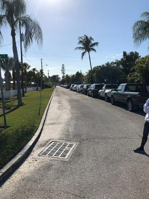 Becky Parrish emailed this photo to commissioners. The picture shows cars parked bumper to bumper in the Longbeach Village neighborhood.