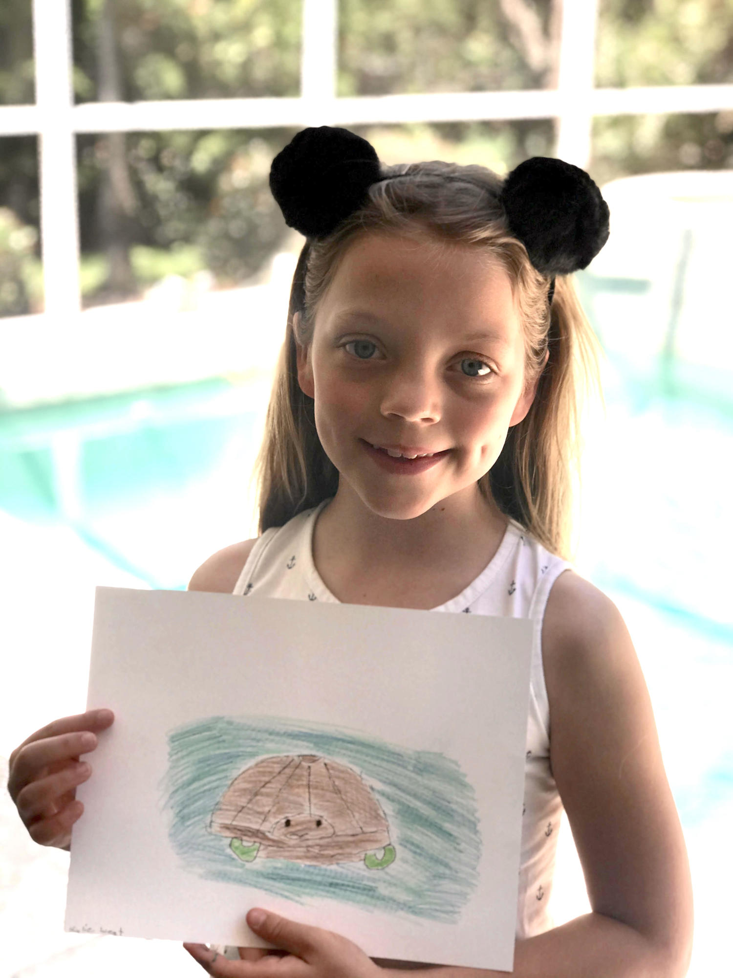 GreyHawk Landing 8-year-old Kylie West loves participating in Kori Clark's class online.