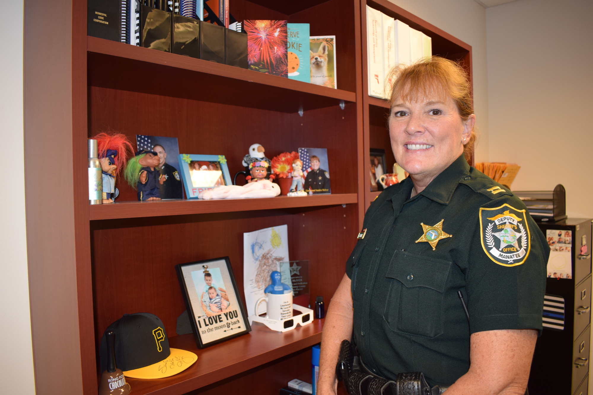 Capt. Sandy McIver joined the Sheriff's Office in 1986.