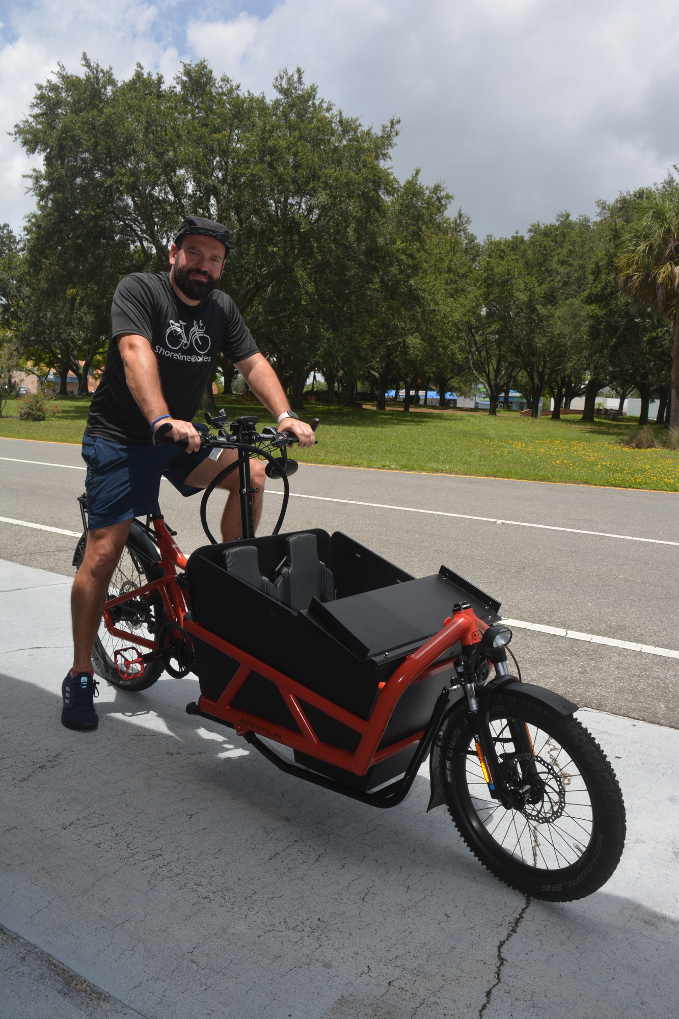 Isaac Sierra wants to educate people about electric bikes and their uses.