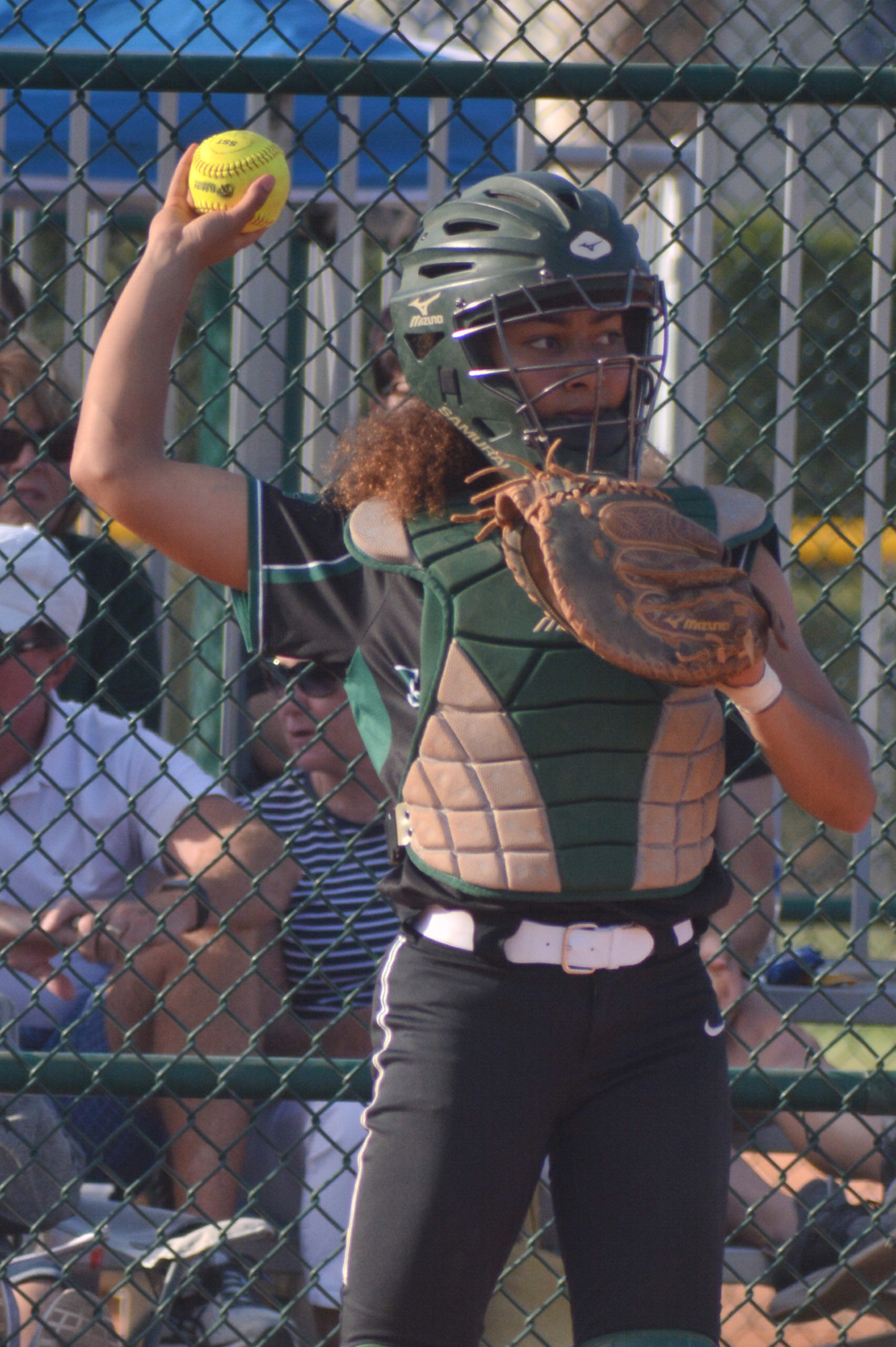 McKenzie Clark is glad she was able to finish her high school softball career on the field.