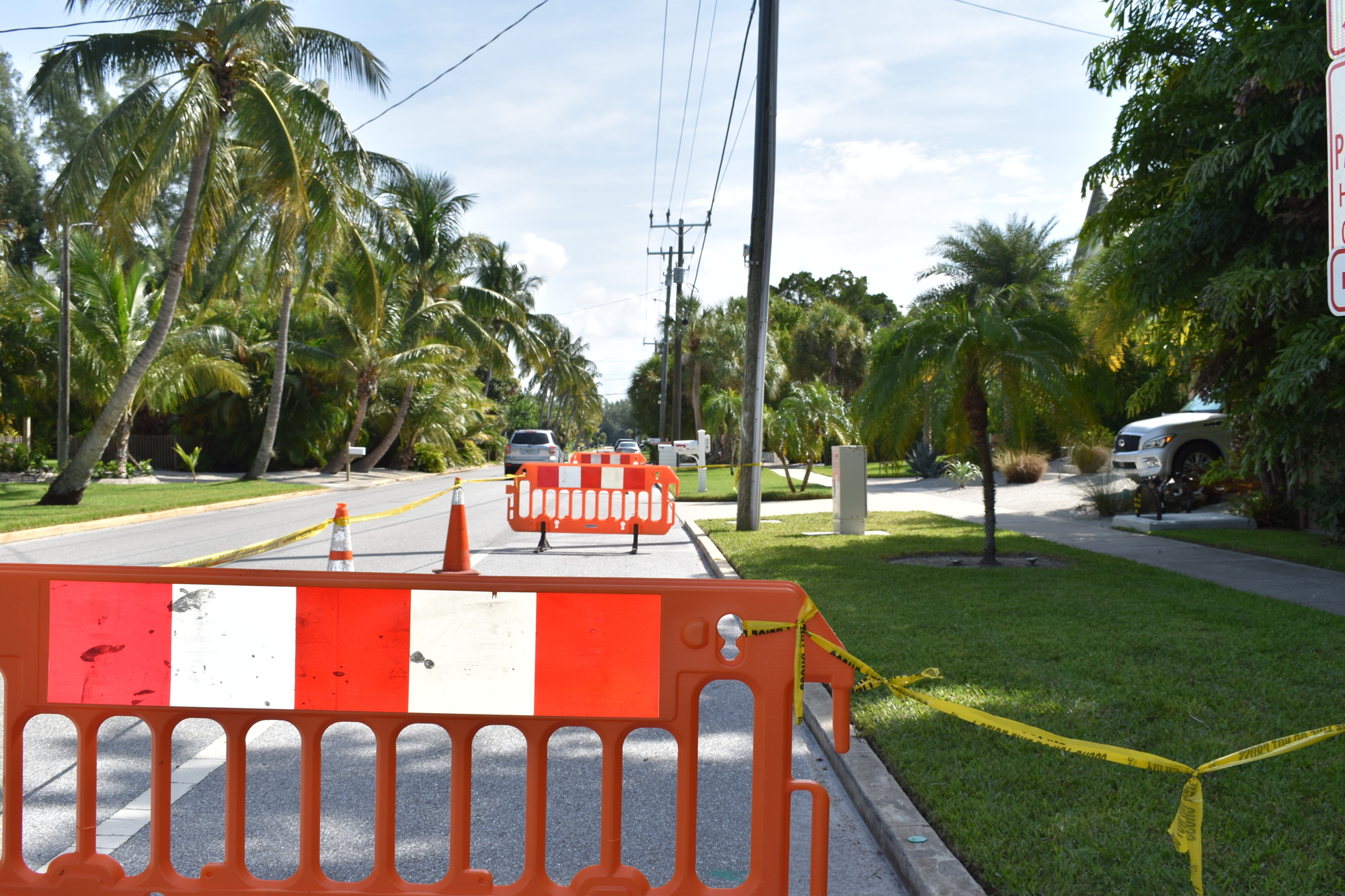 The town of Longboat Key will continue to restrict some street parking along Broadway east of Gulf of Mexico Drive in the Longbeach Village neighborhood.