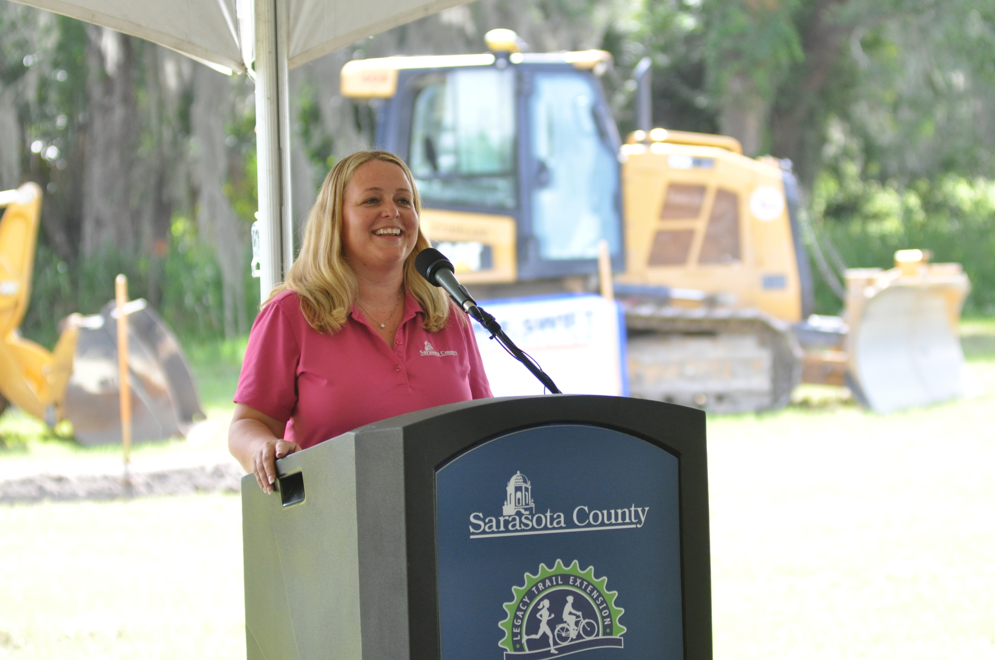 Director of Parks, Recreation and Natural Resources Nicole Rissler says upon its completion, the trail will bring a sense of pride to the community. File photo