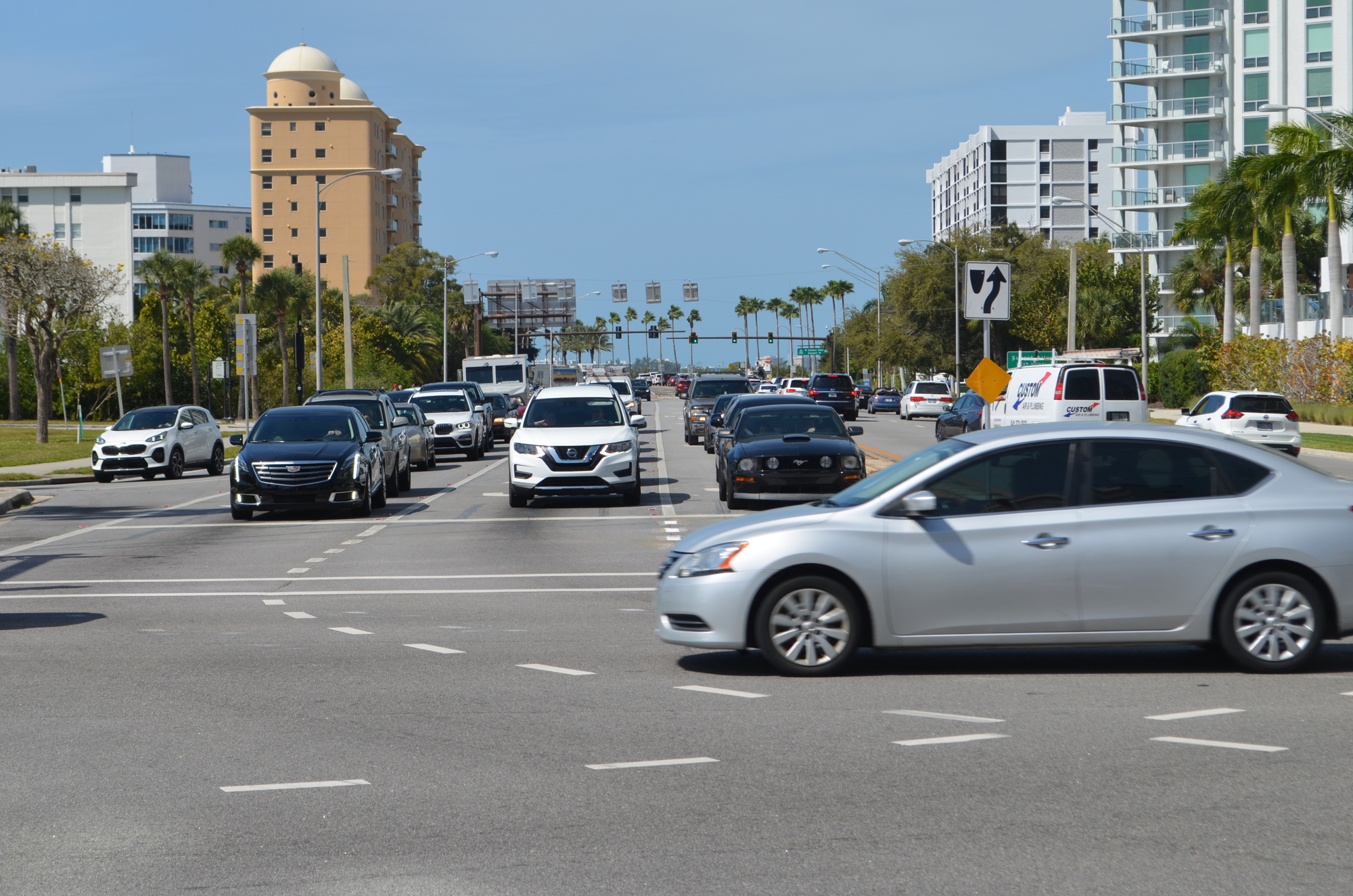 Mainland traffic remains a prime concern big concern on Longboat Key, particularly at the base of the Ringling Bridge.