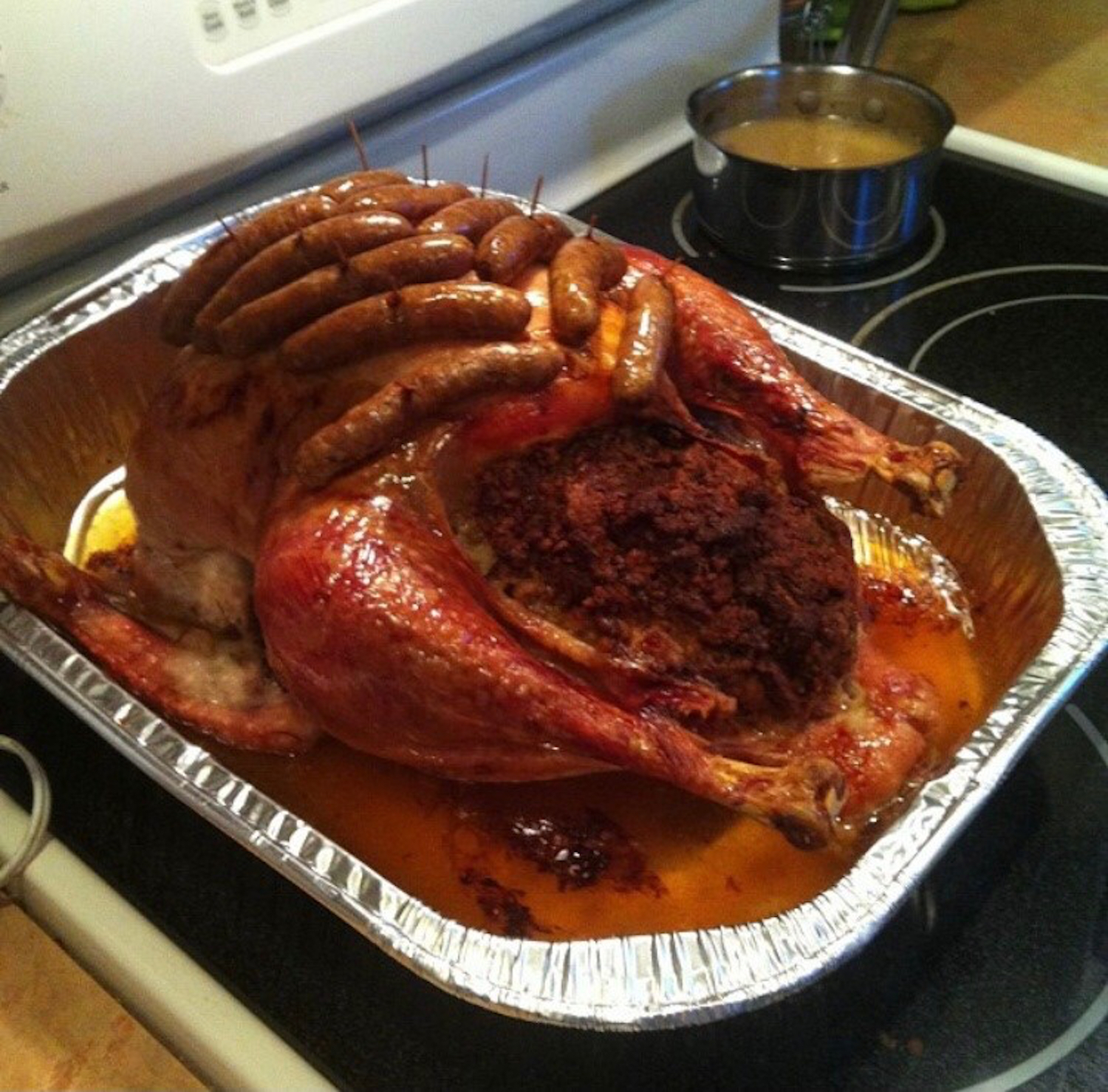 Sausage turkey. Photo courtesy of Donna Sharp Blaney.