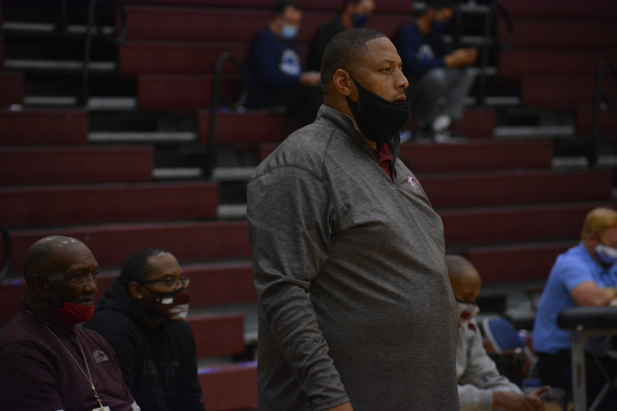 Gerald Perry is in year two of coaching the Rams girls basketball team.
