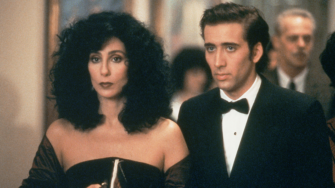 Cher and Nic Cage in 