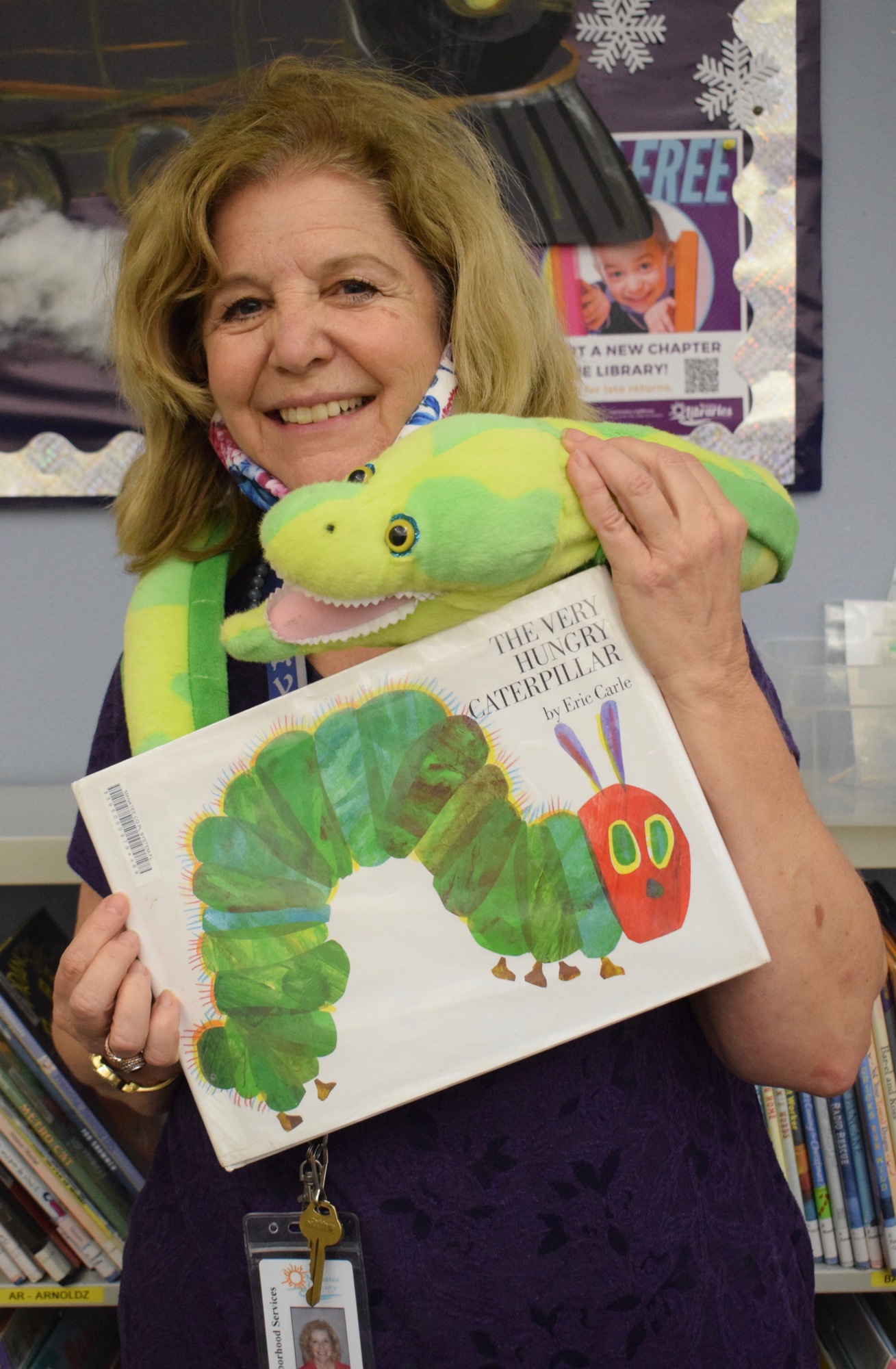 Christine Culp, the youth services librarian at the Braden River Library, wants to incorporate more of her puppets into her storytime videos much like she would during in-person storytimes.