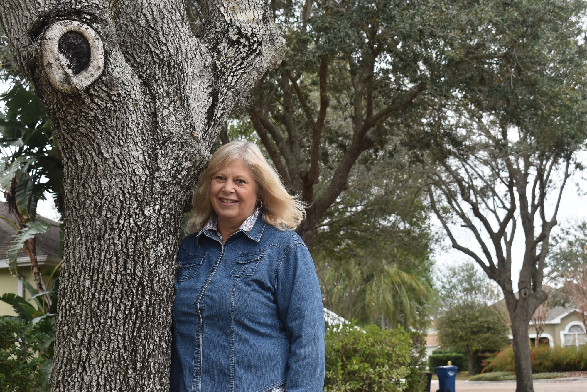 Summerfield resident Cathy Masztalics is concerned about the environmental impact of removing 177 trees, including loss of habitat for birds and squirrels.