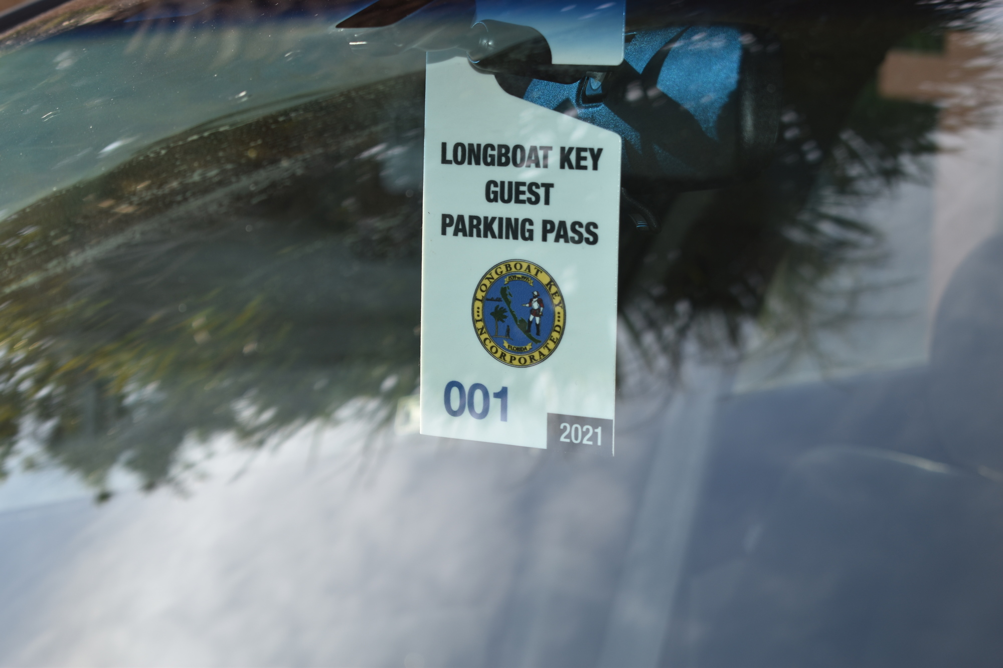 Longboat Key guest parking passes for the Longbeach Village neighborhood cost $30 each year.