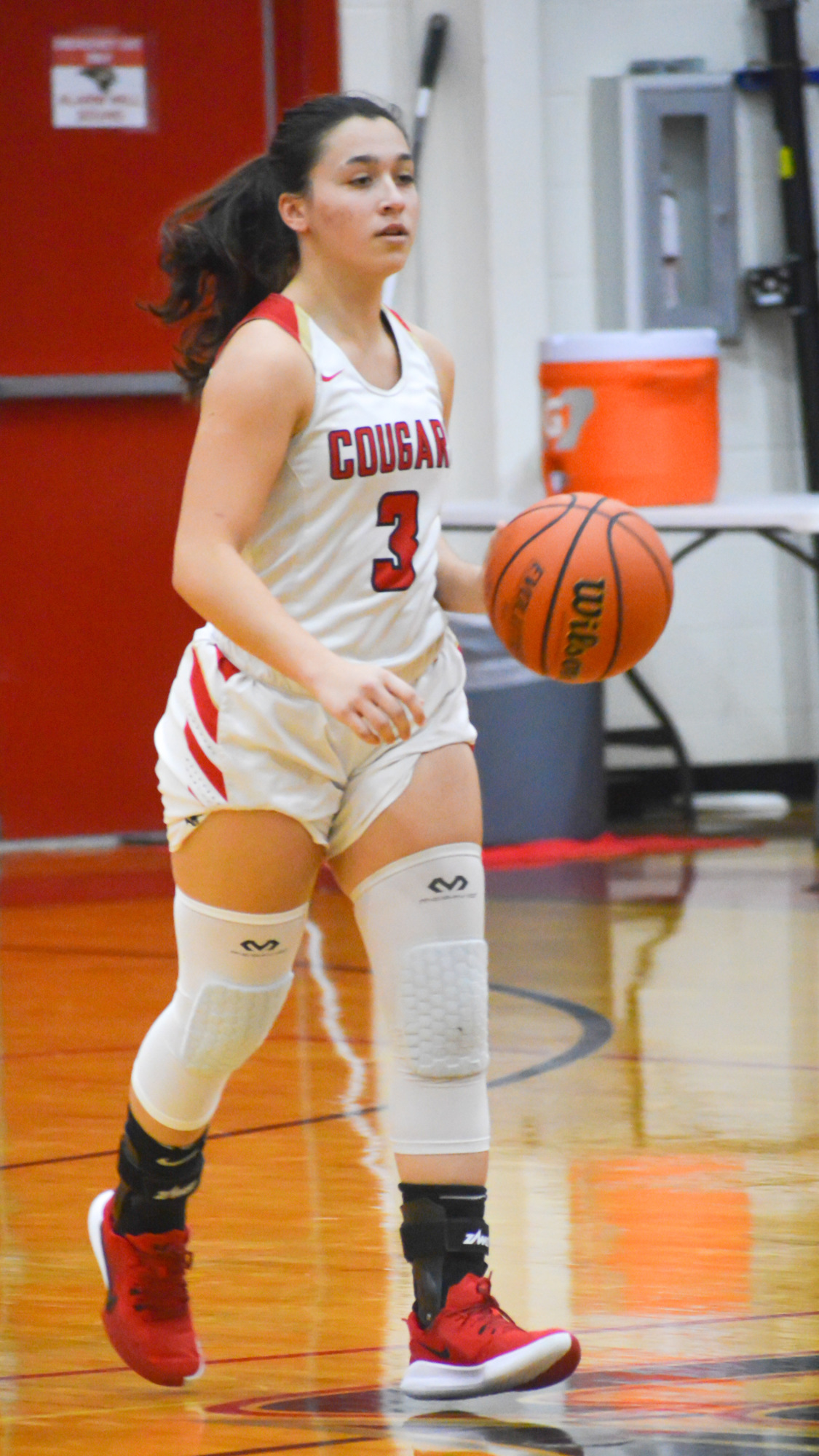 Natalie Mercadante is the team's point guard and a team leader.