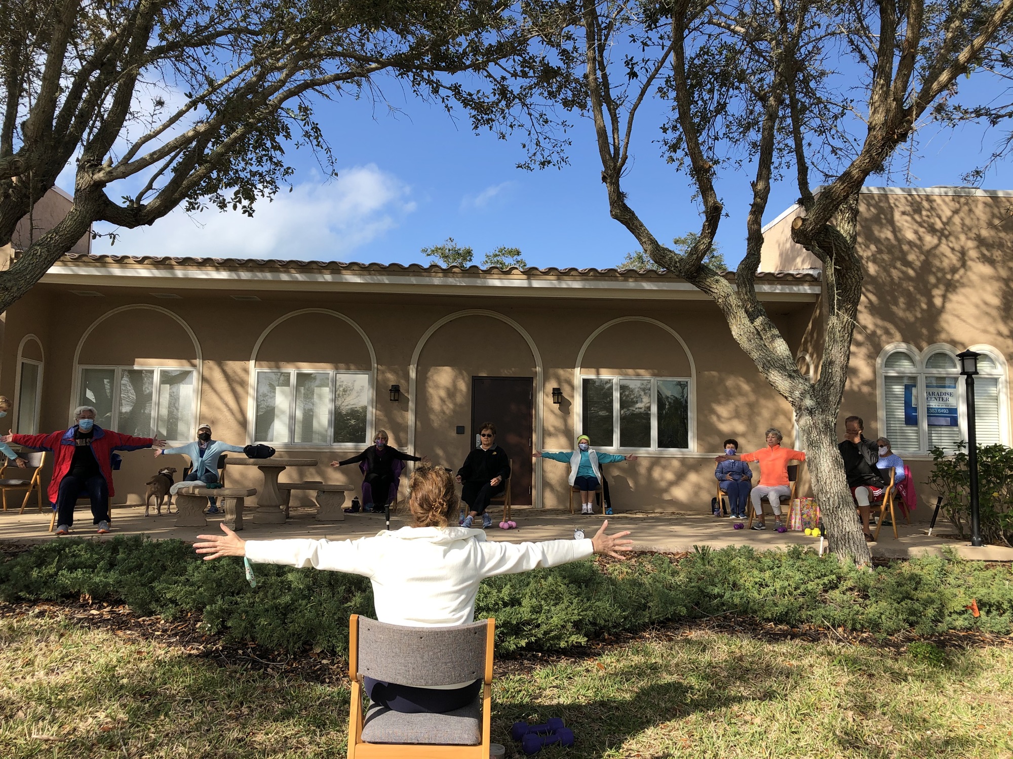 The Paradise Center in Longboat Key has offered a variety of exercise classes since reopening in mid-May. Photo Courtesy: The Paradise Center