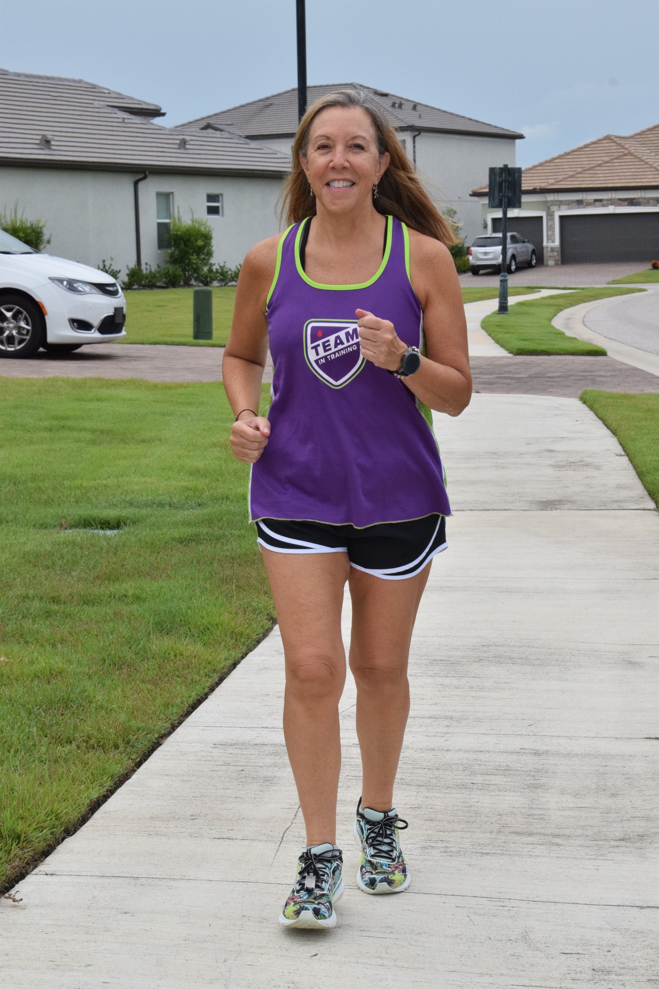 Arbor Grande's Donna Marino enjoys running with the Lakewood Ranch Running Club. She is now the vice president of the club.