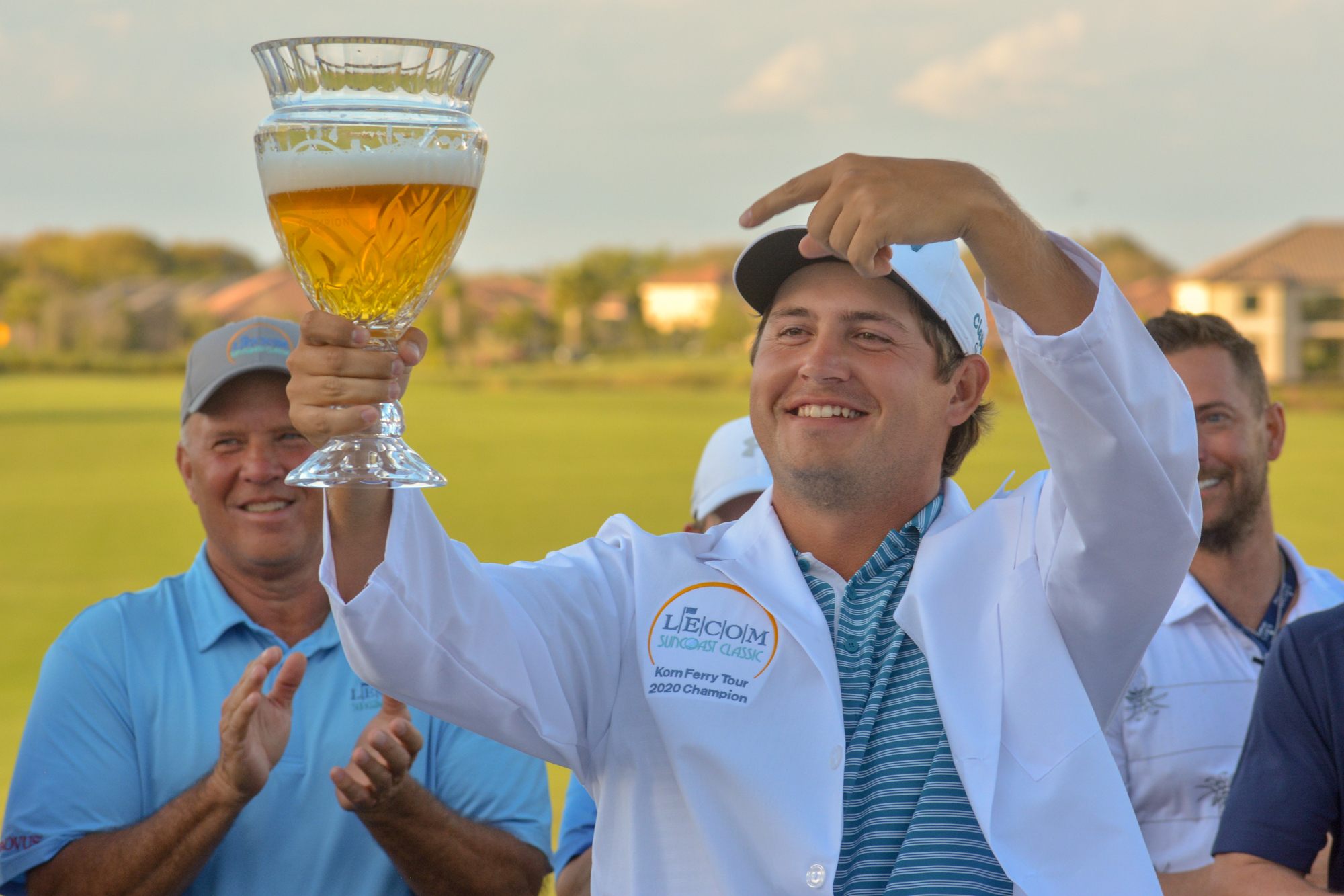 Andrew Novak said the momentum from his Suncoast Classic win was halted by the Korn Ferry Tour's COVID-19 pause.