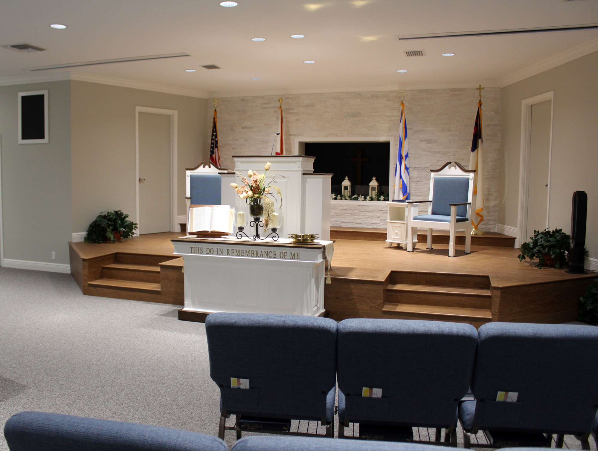 The new campus will feature a chapel, which the current campus does not have.