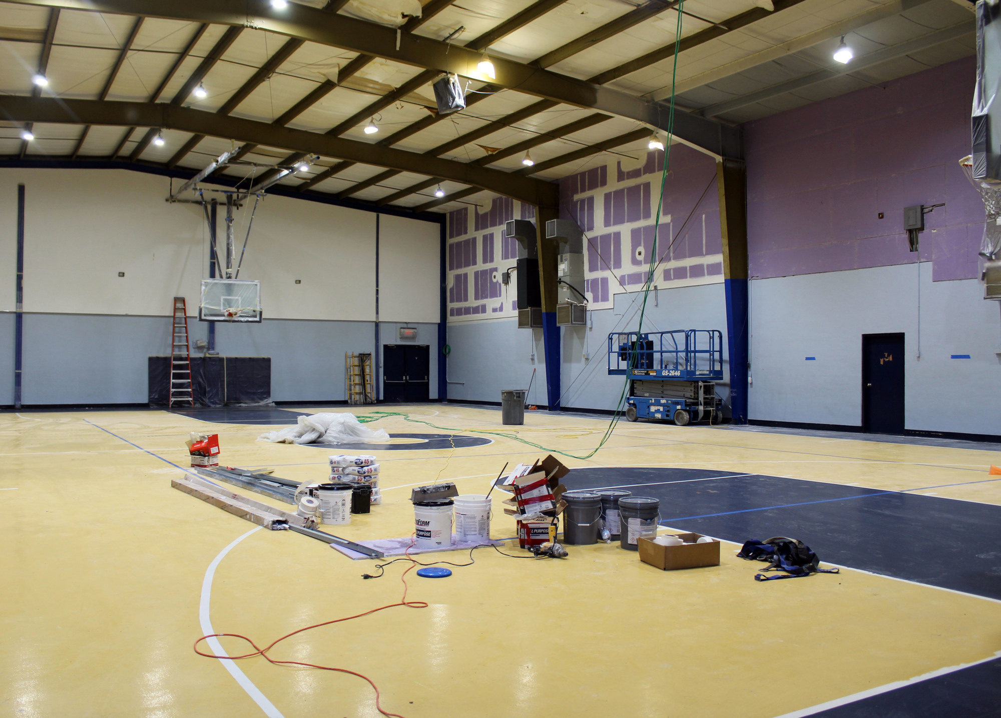 The new campus will feature a gym, which the current campus does not have.