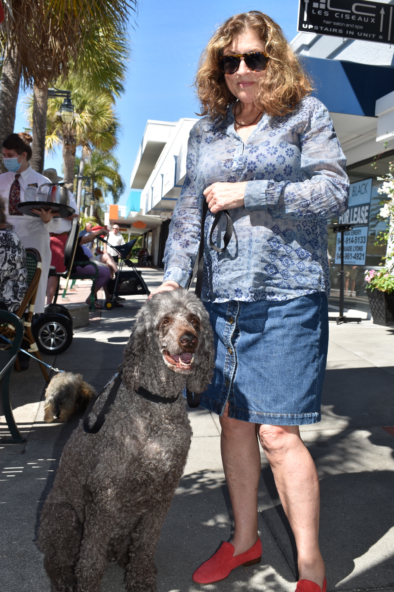 In late February, Elle Dean, her husband and her dog Bosco drove from St. Petersburg to grab a bite at the Columbia Restaurant in St. Armands Circle.