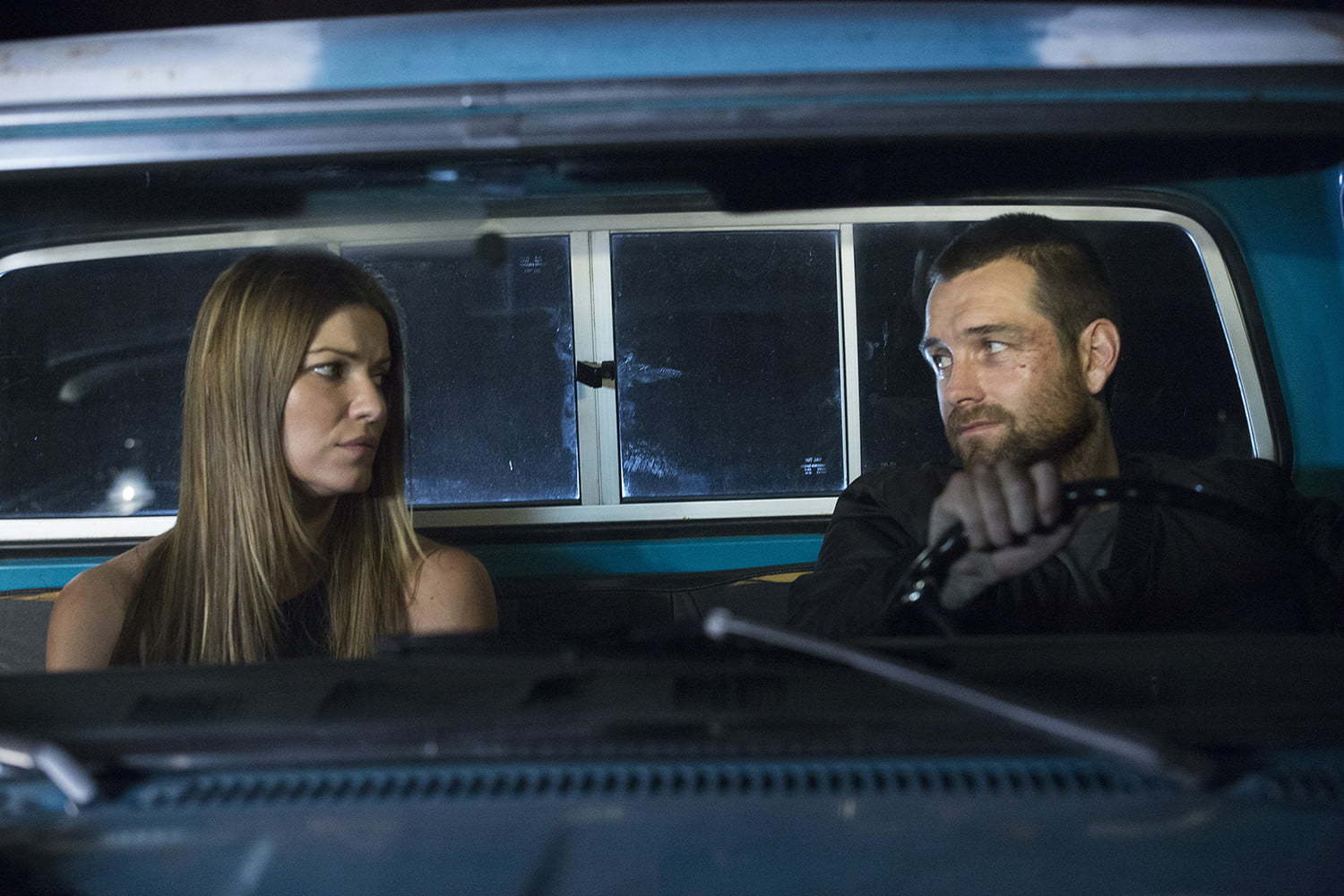 Ivana Milicevic and Antony Starr in 