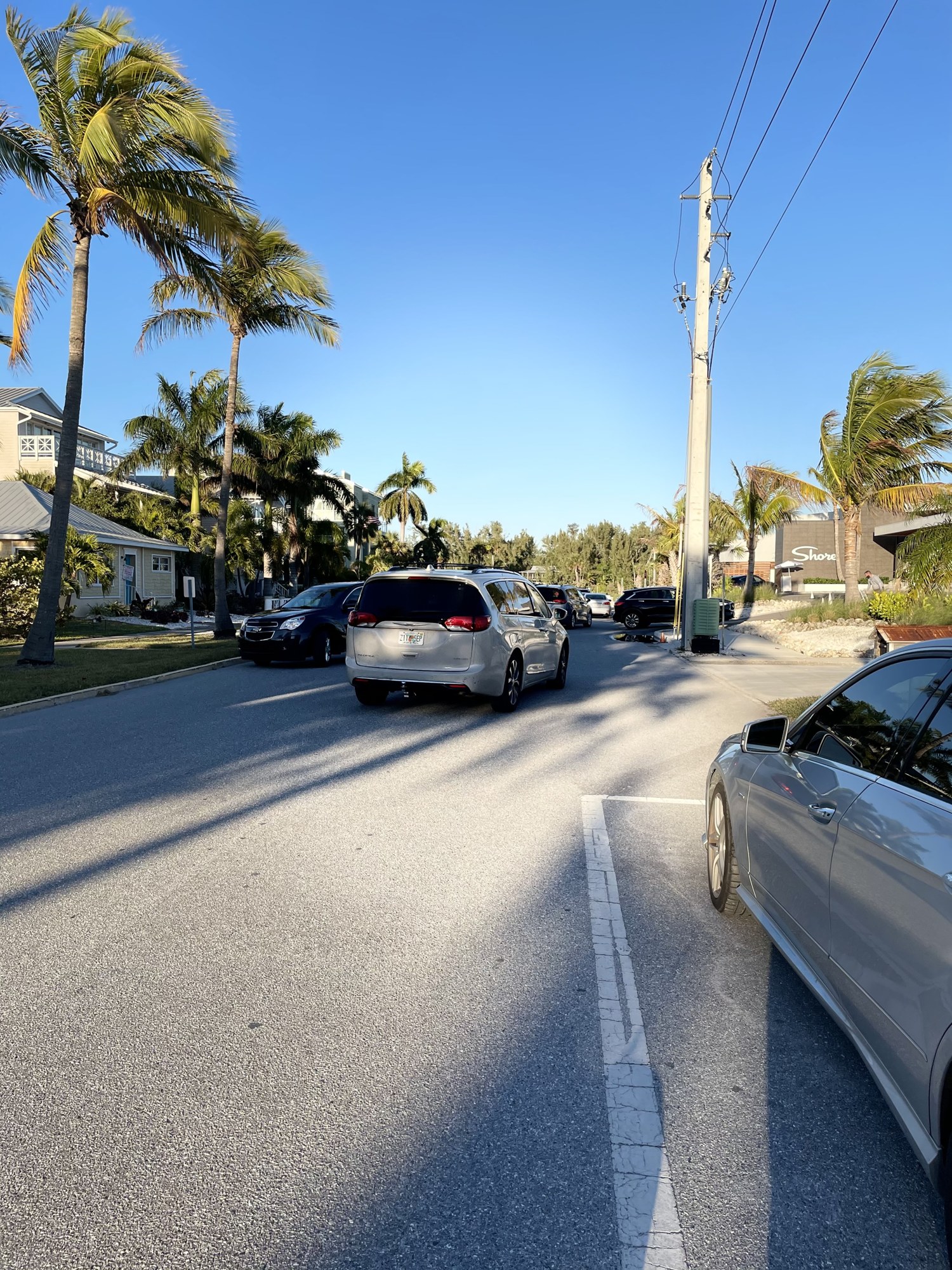 The town of Longboat Key continues to sort through enforcement of the resident permit parking program in the Longbeach Village neighborhood, which started on Jan. 1. Photo Credit: Patricia Lopez