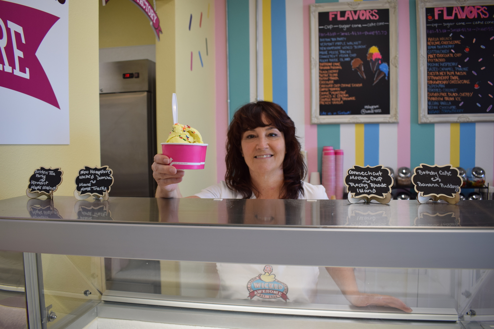 The pandemic pushed Lakewood Ranch's Michelle Noel to open an ice cream shop.