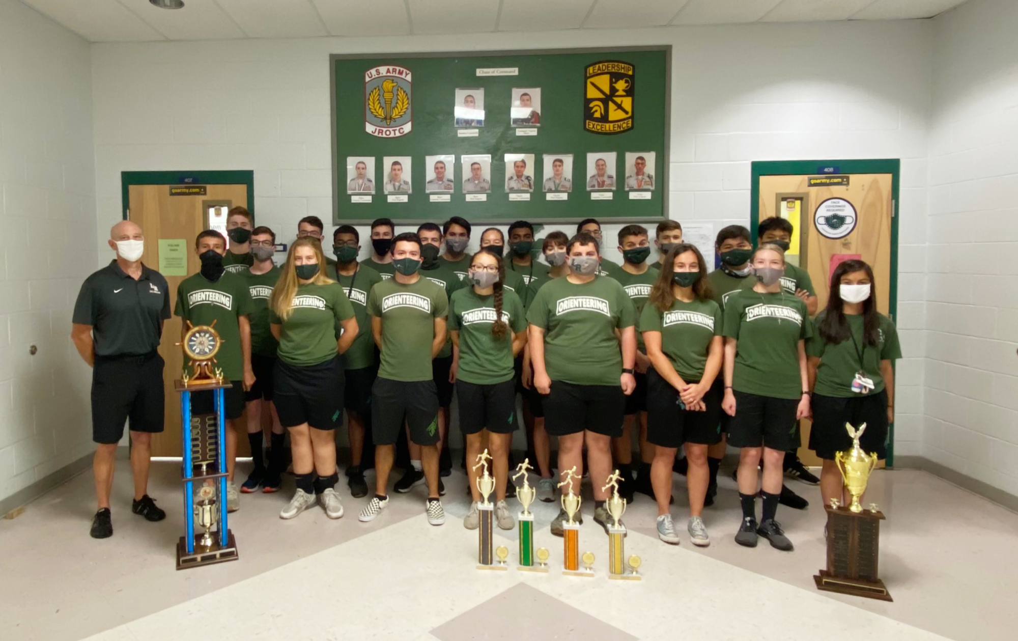 The Lakewood Ranch High School JROTC orienteering team wins the state championship for the first time. Courtesy photo.