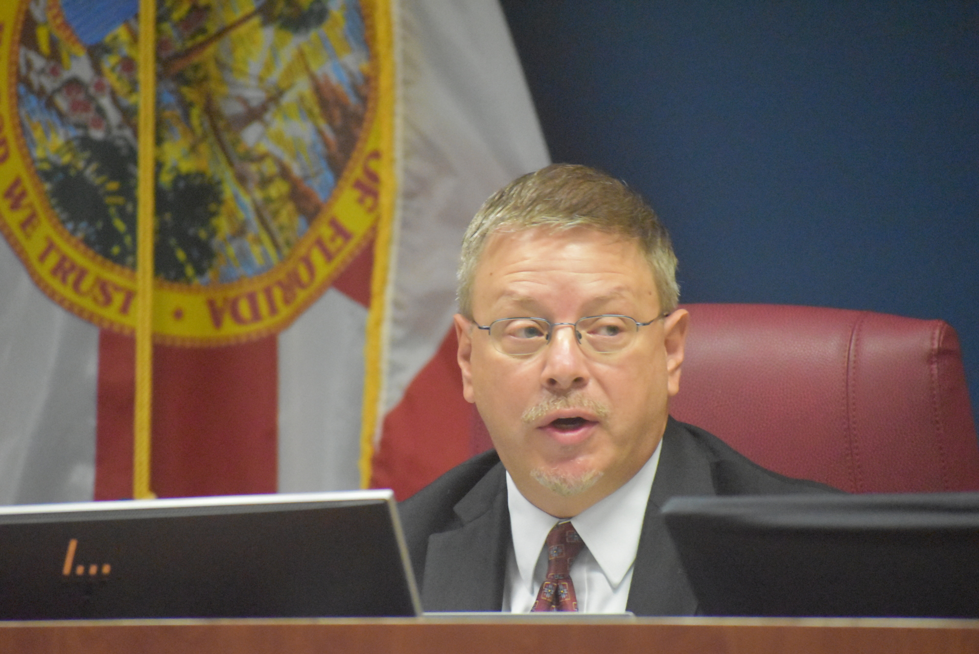 Manatee County Attorney Bill Clague advised commissioners to approve county payment of settlements and attorney fees in public record lawsuits involving Commissioners James Satcher and Kevin Van Ostenbridge.