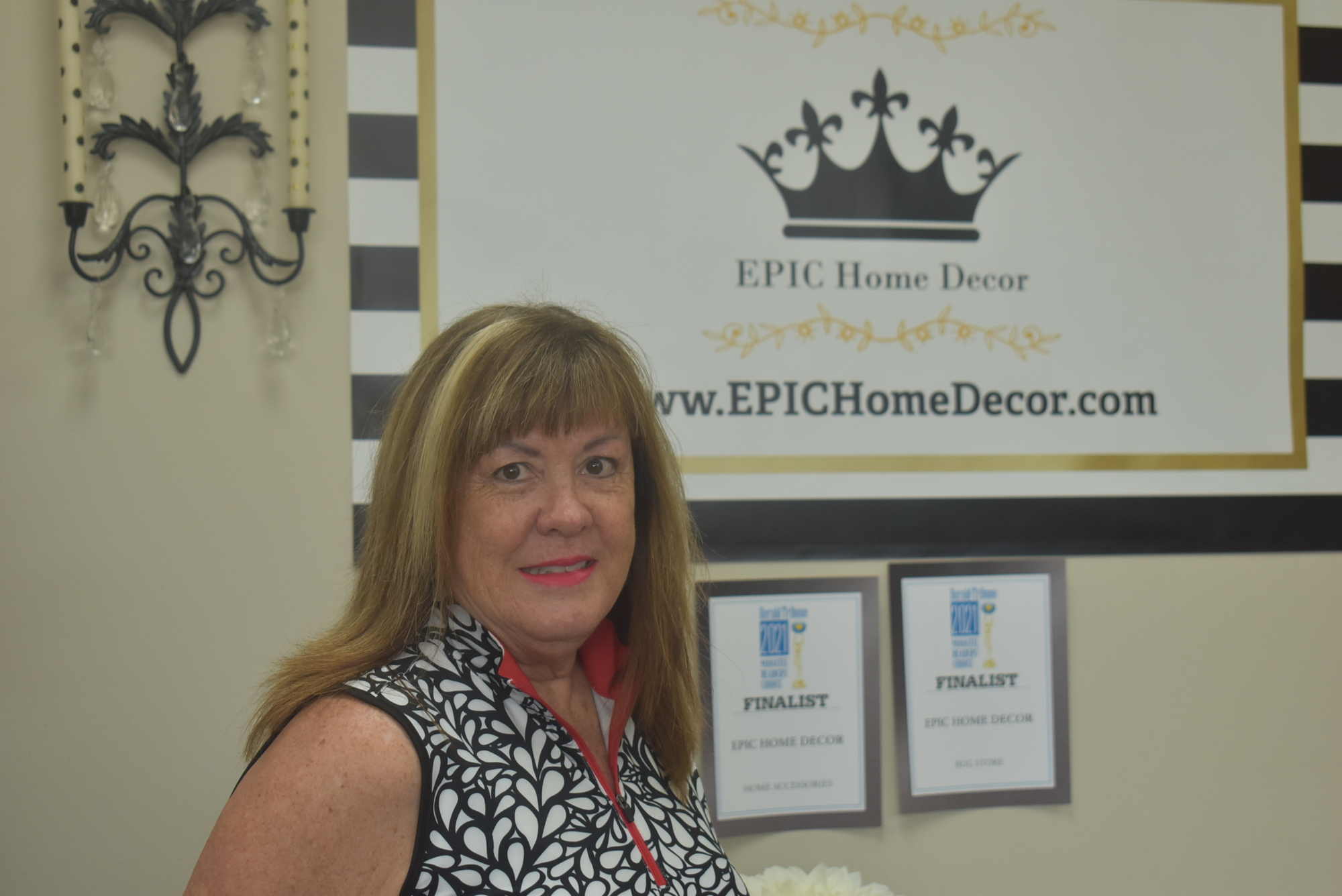Epic Home Decor Owner Diane Creasy said she believes fewer people are returning north for the summer compared to previous years, leading to an increase in business during what is normally considered the offseason.