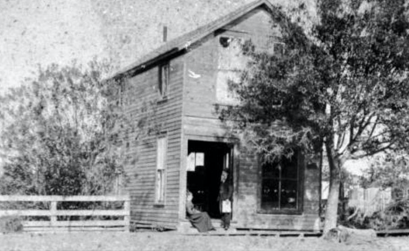 The Sarasota Times' first building. Courtesy of Sarasota County Libraries & Historical Resources.