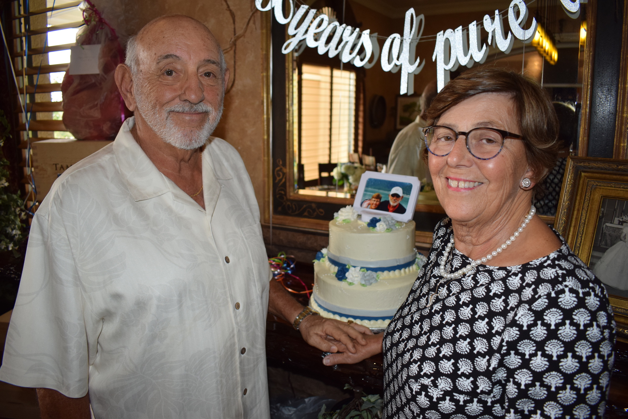 Bill and Tina Gardner of Lakewood Ranch celebrated their 60th anniversary July 1 at Lakewood Ranch Country Club.