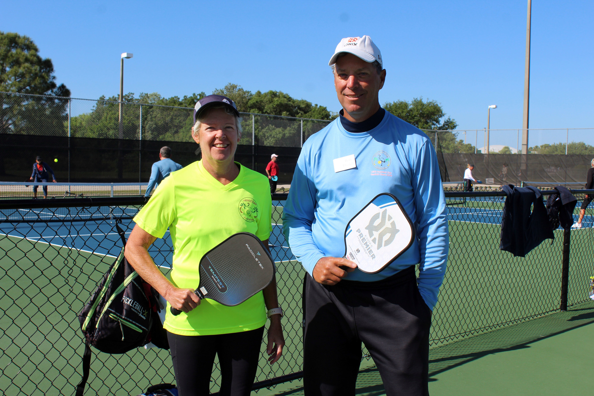 In three years, Vice President Carol Lucas and President Bob Haskin turned Lakewood Ranch Pickleball Club’s 40 volunteers into more than 515 members.