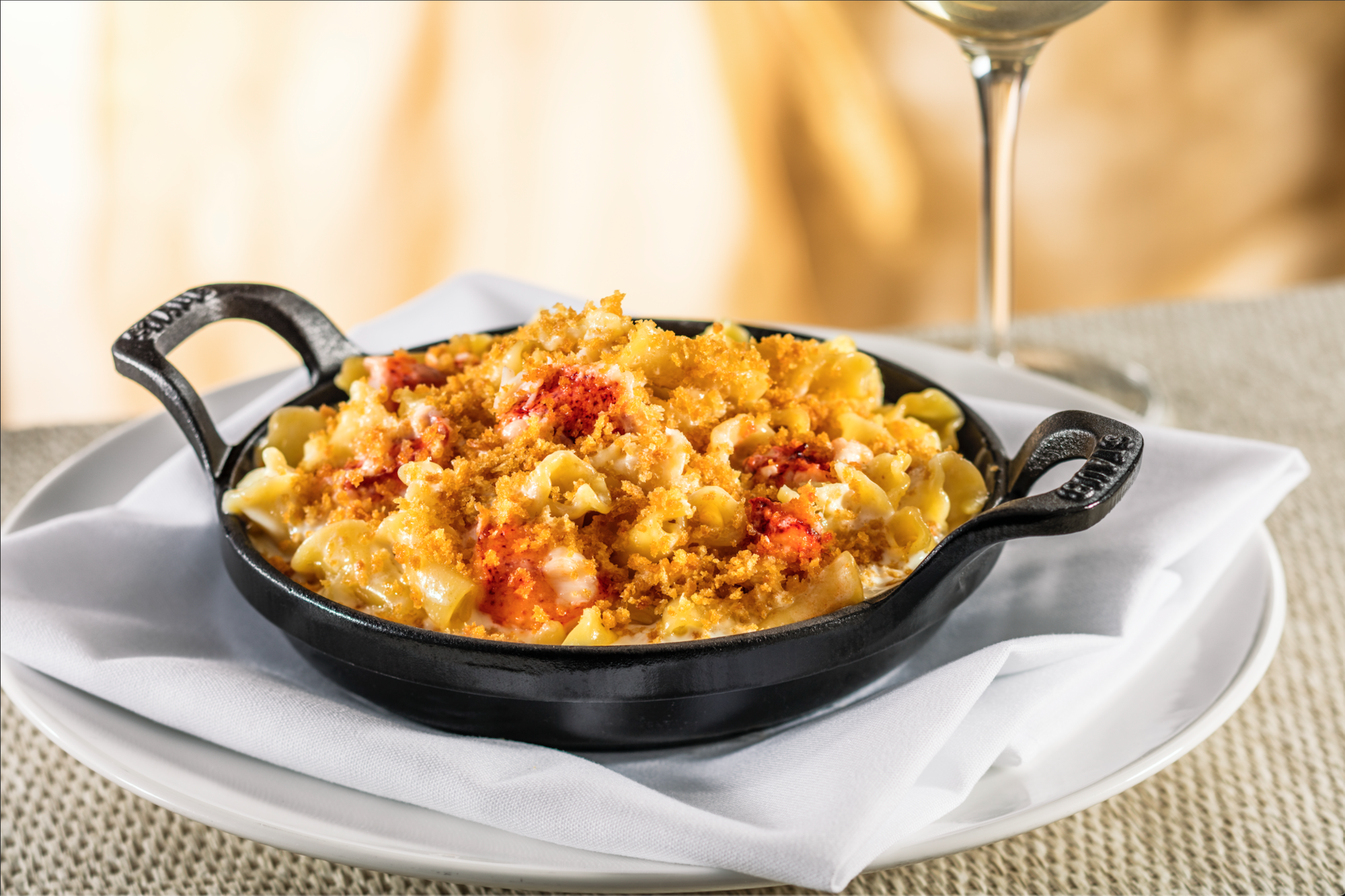 Order Capital Grille’s Lobster Mac ‘N’ Cheese to share – then there’s “surf” for everyone.