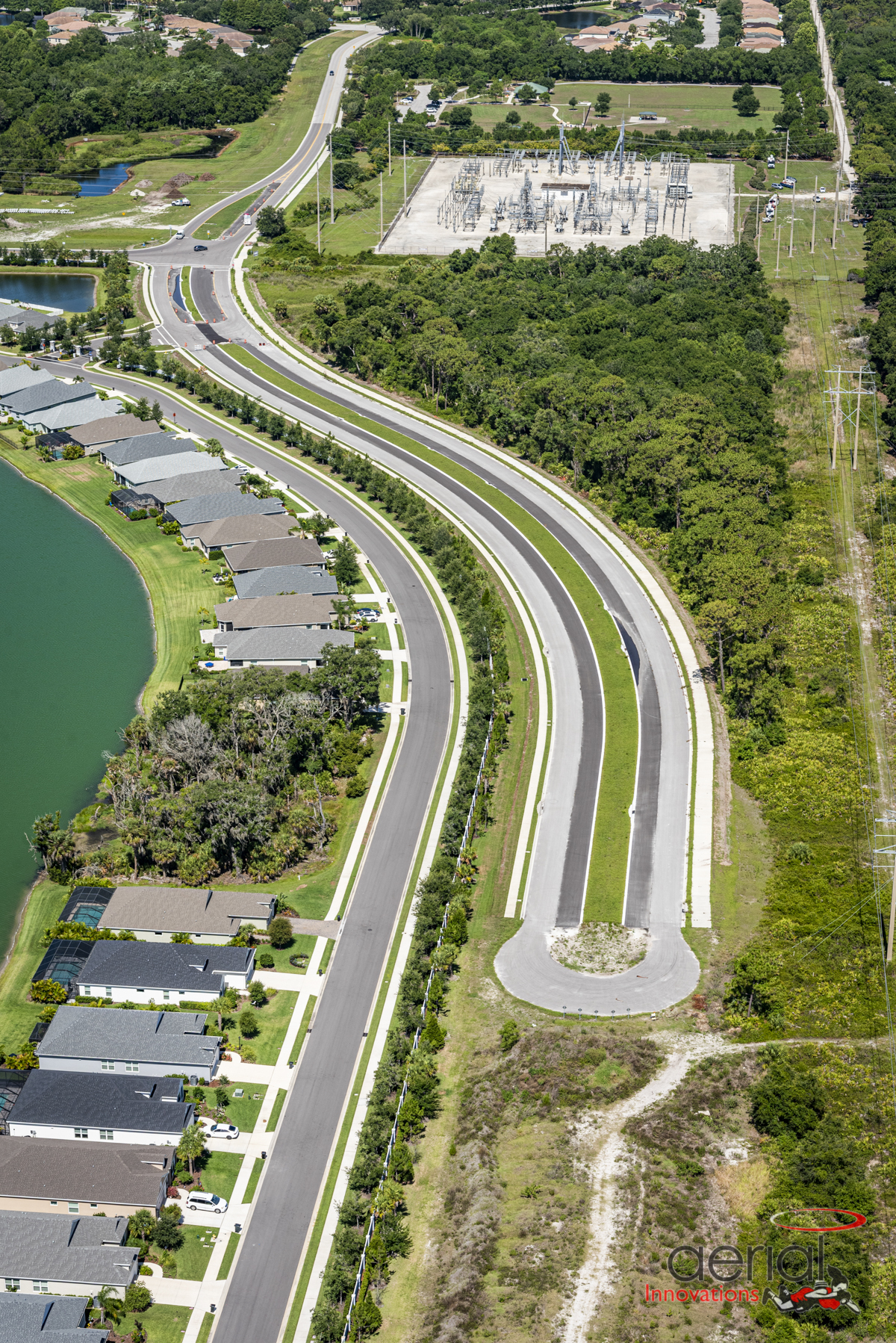 Construction work on the eastern end of Project 5, which is a quarter-mile west of Interstate-75 is largely complete. (Courtesy of Manatee County)